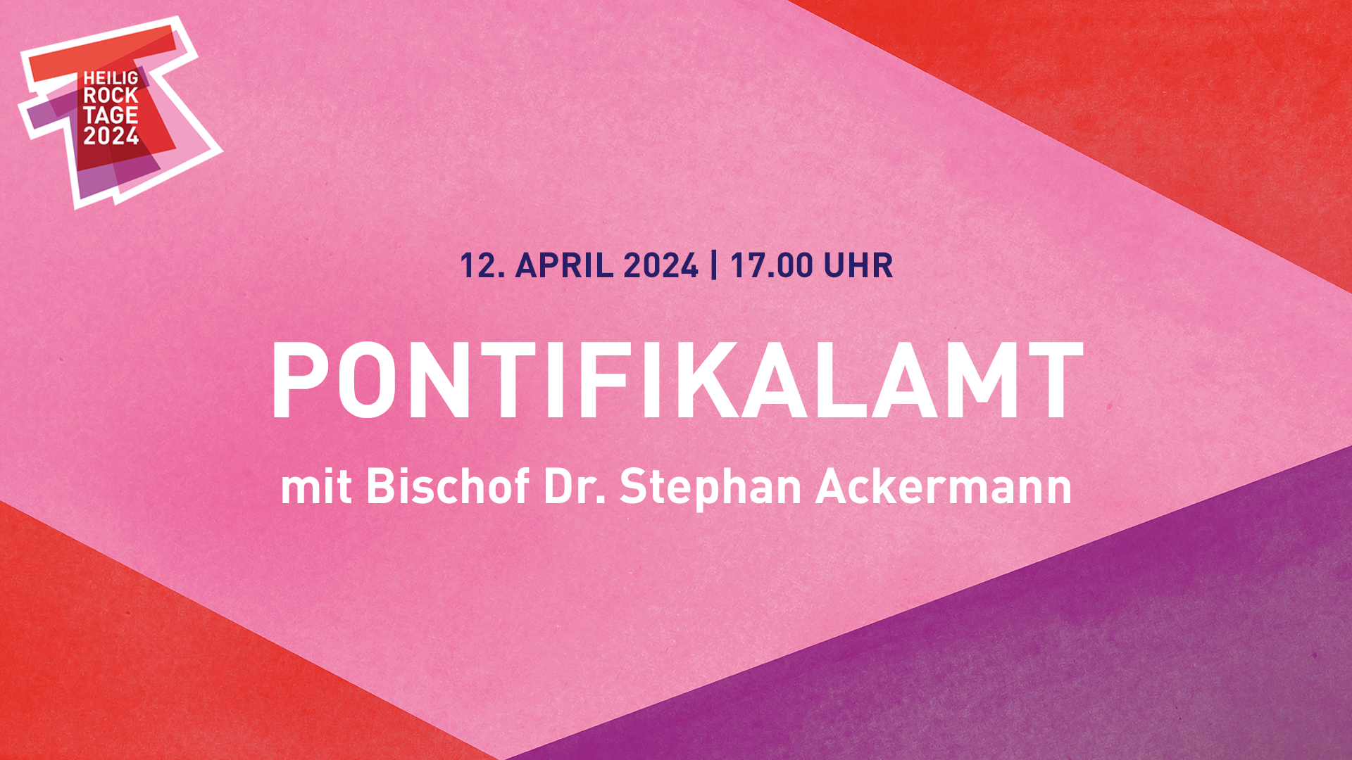 mit Bischof Dr. Stephan Ackermann. 12. April 2024, 17 Uhr