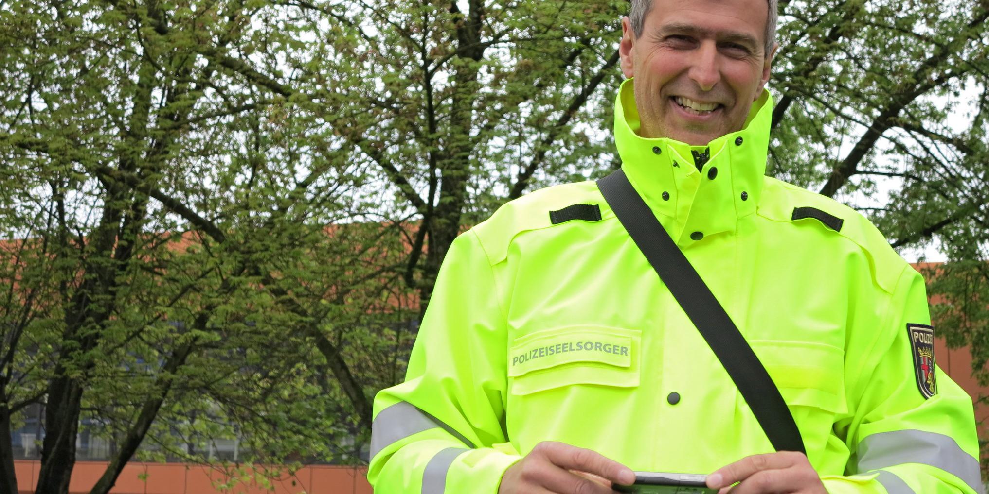 Polizeiseelsorger Hubertus Kesselheim (Foto: Rudolf Hoeser)