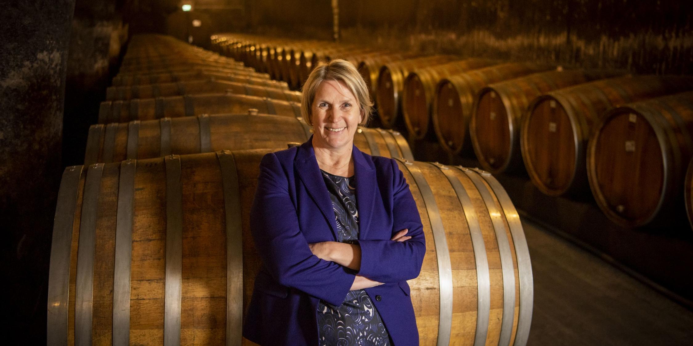 Julia Lübcke, Direktorin der Bischöflichen Weingüter Trier (Foto: privat)
