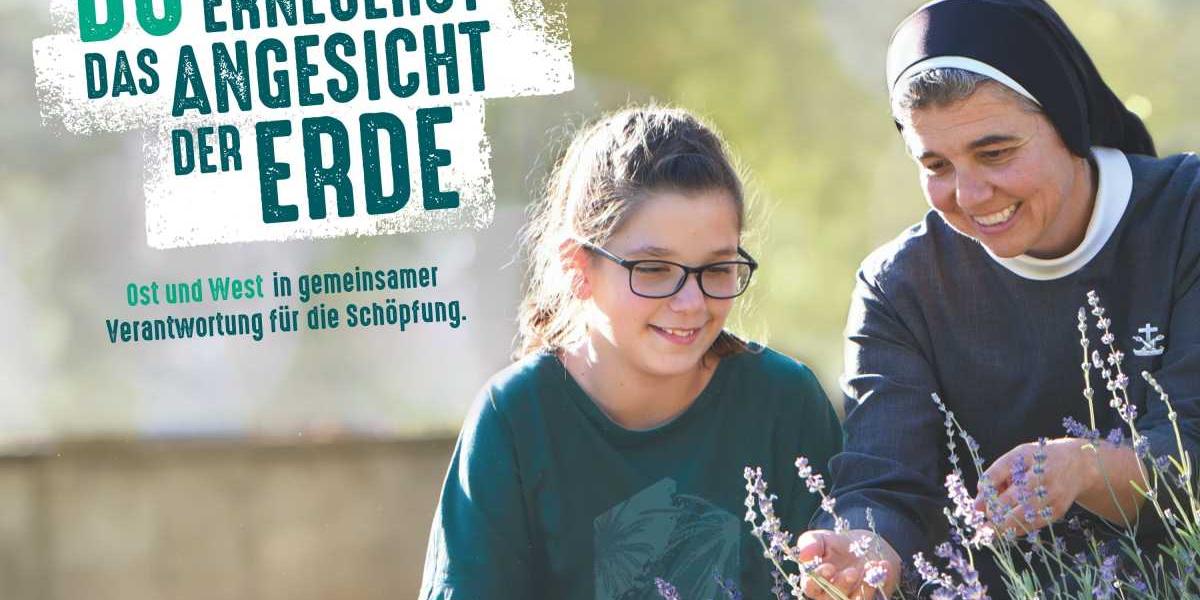 Mit dem Leitwort „DU erneuerst das Angesicht der Erde. Ost und West in gemeinsamer Verantwortung für die Schöpfung“ nahm Renovabis für die Pfingstaktion 2021 die ökologischen Herausforderungen und damit unsere christliche Verantwortung für die Schöpfung in den Blick.