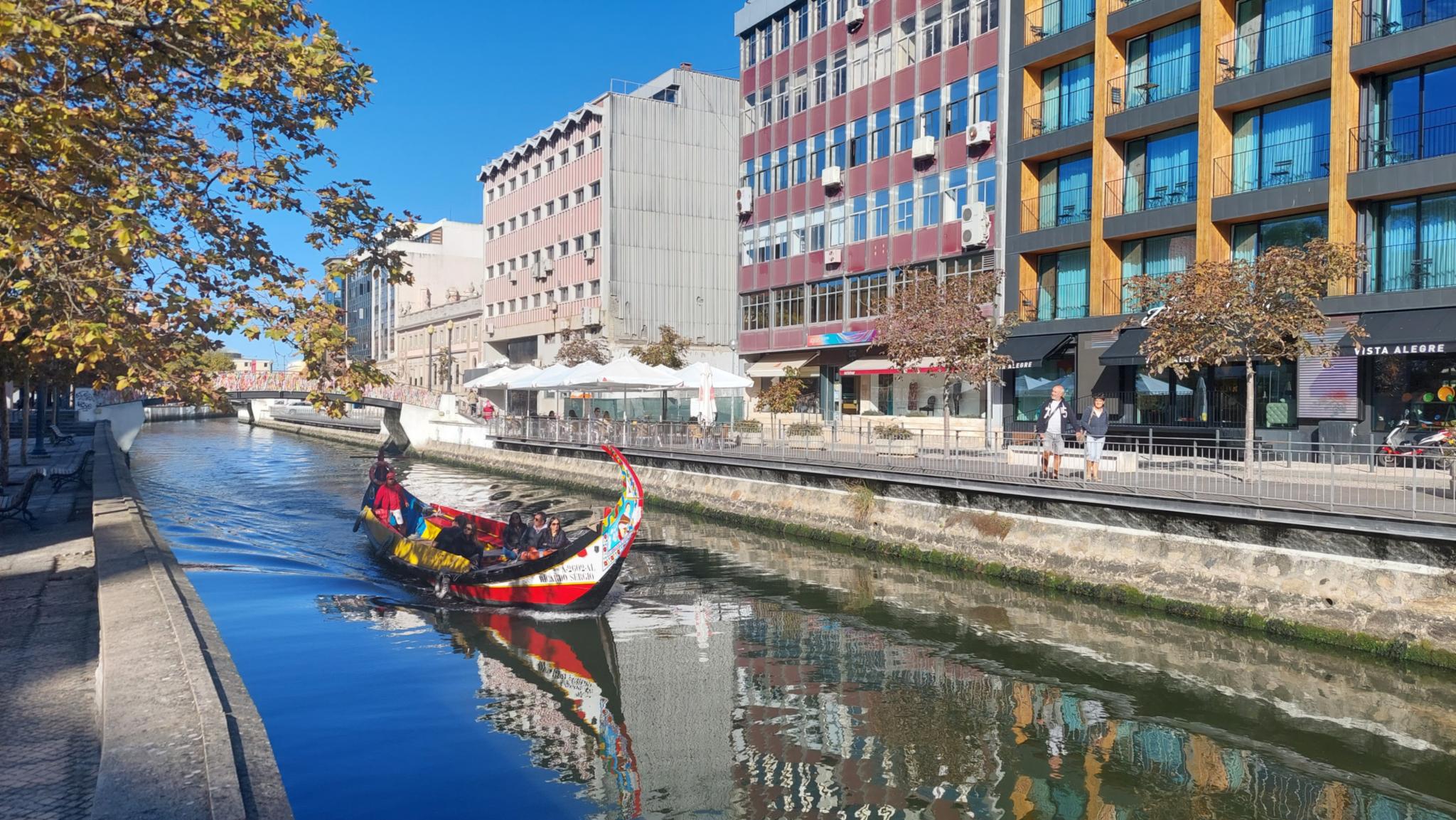 Mit seinen bunten Fischerbooten und den Kanälen wird Aveiro auch das 'Venedig Portugals' genannt (Foto: privat)