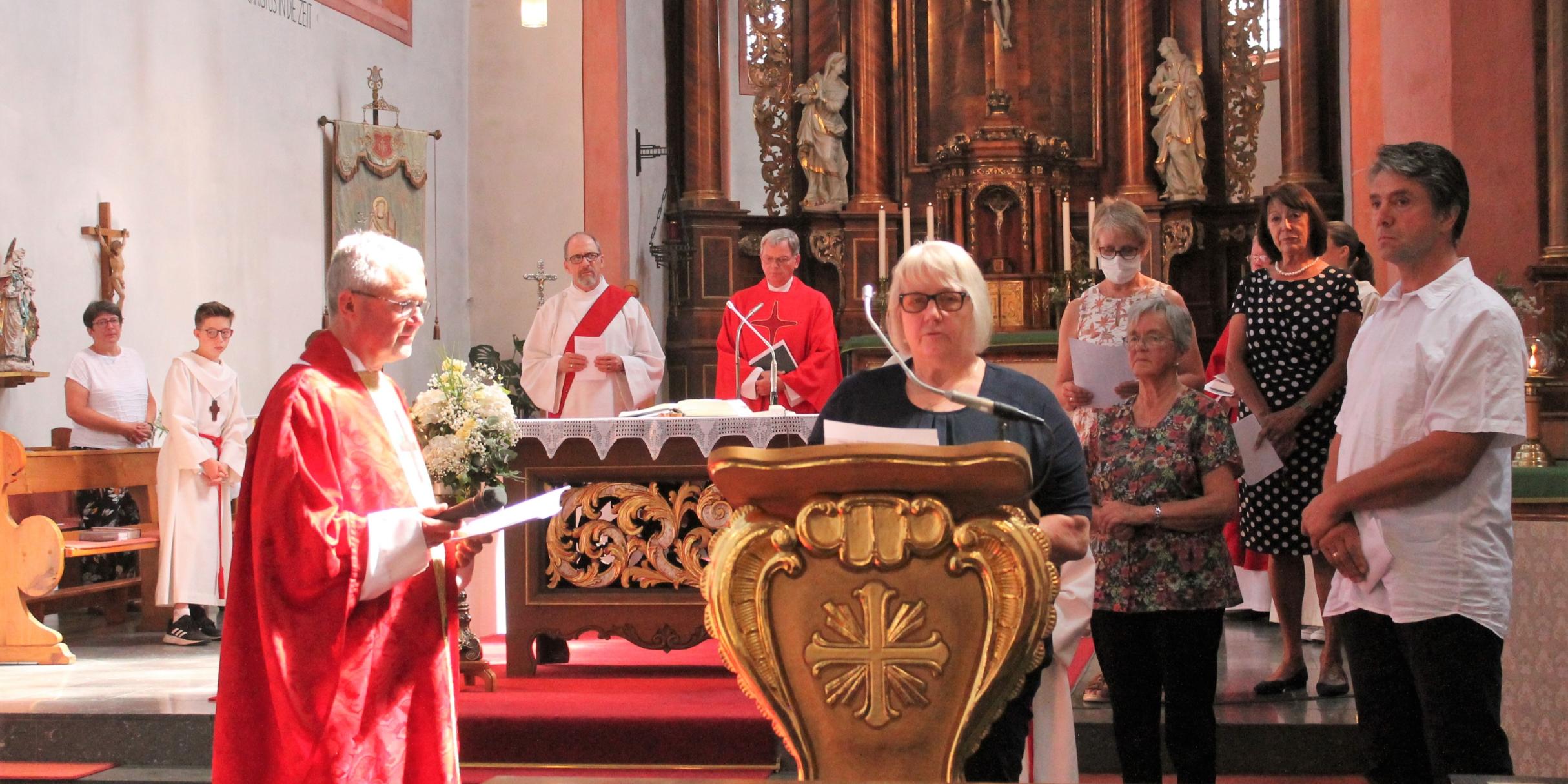 Festgottesdienst im Hunsrückdom zum Patrozinium (Foto: Bistum/Platten-Wirtz)