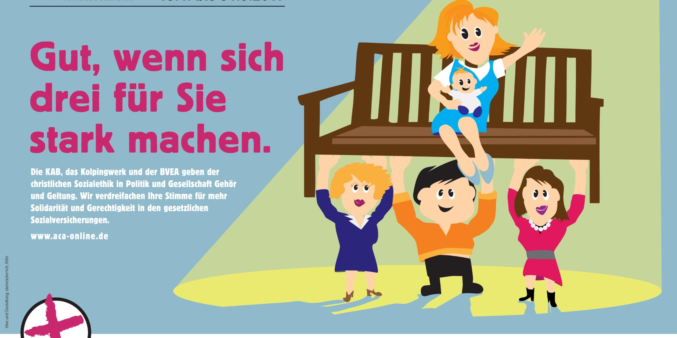 Plakat Sozialwahl