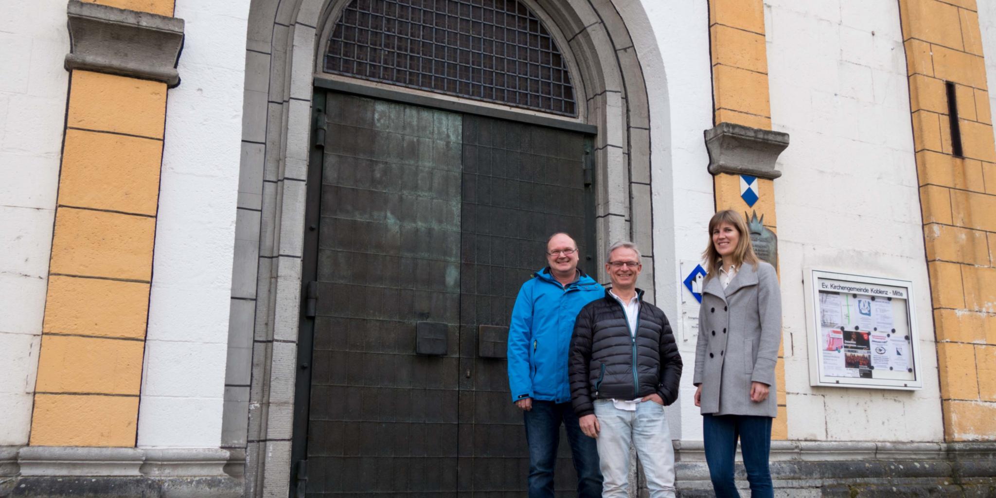 Matthias Olzem, Frank Wehner und Verena Hammes