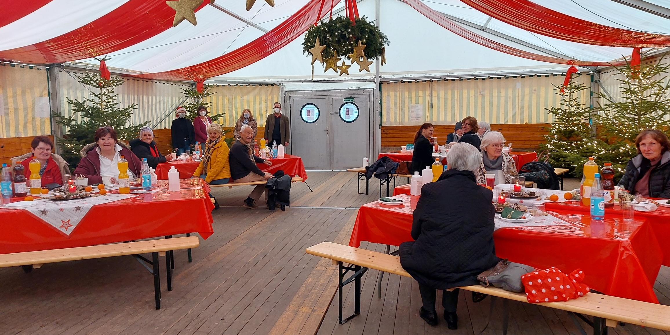 Adventsfrühstück im Wintertreff am Mosesplatz in Ahrweiler. Foto Caritasverband Rhein-Mosel-Ahr