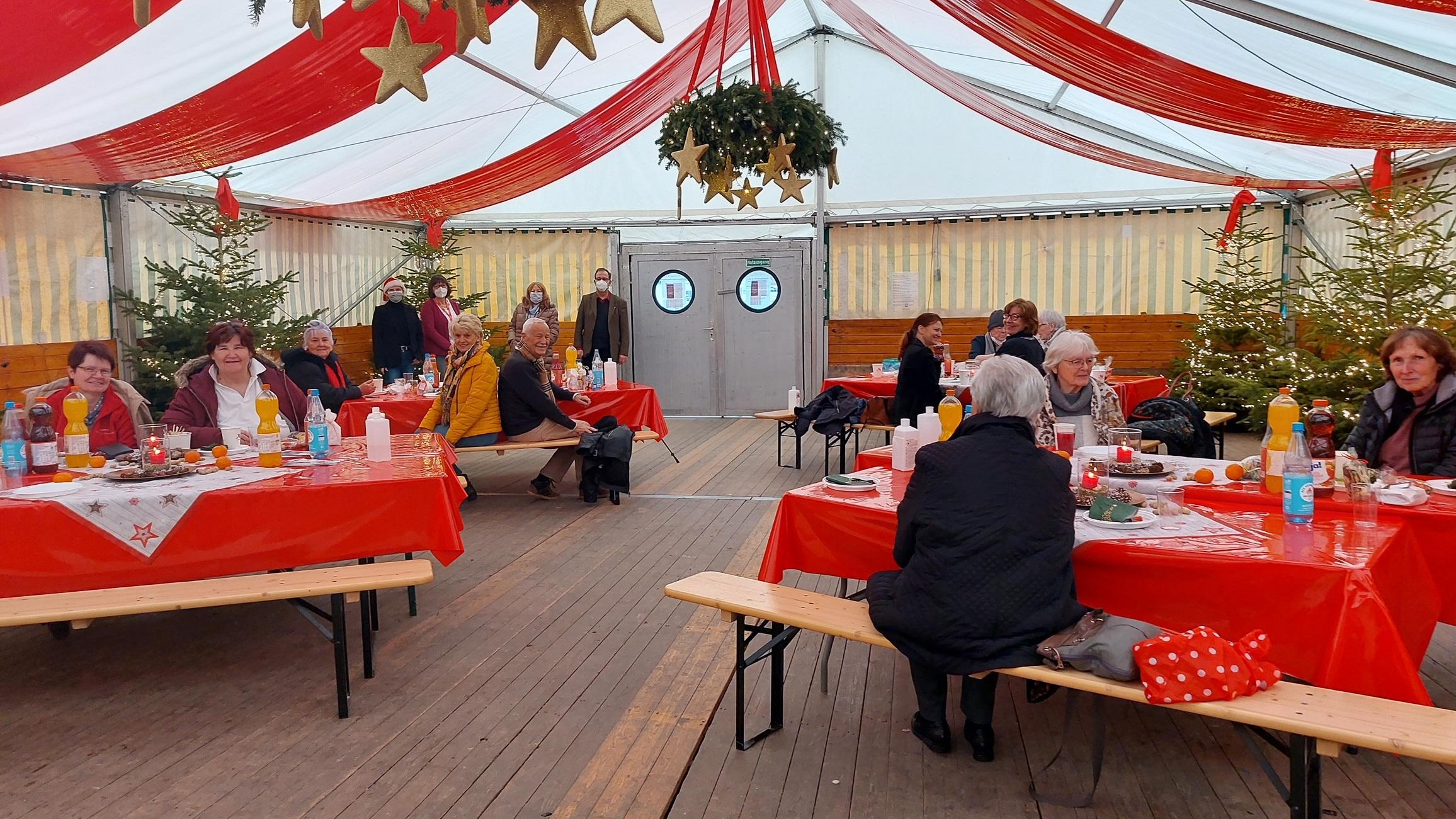 Adventsfrühstück im Wintertreff am Mosesplatz in Ahrweiler. Foto Caritasverband Rhein-Mosel-Ahr