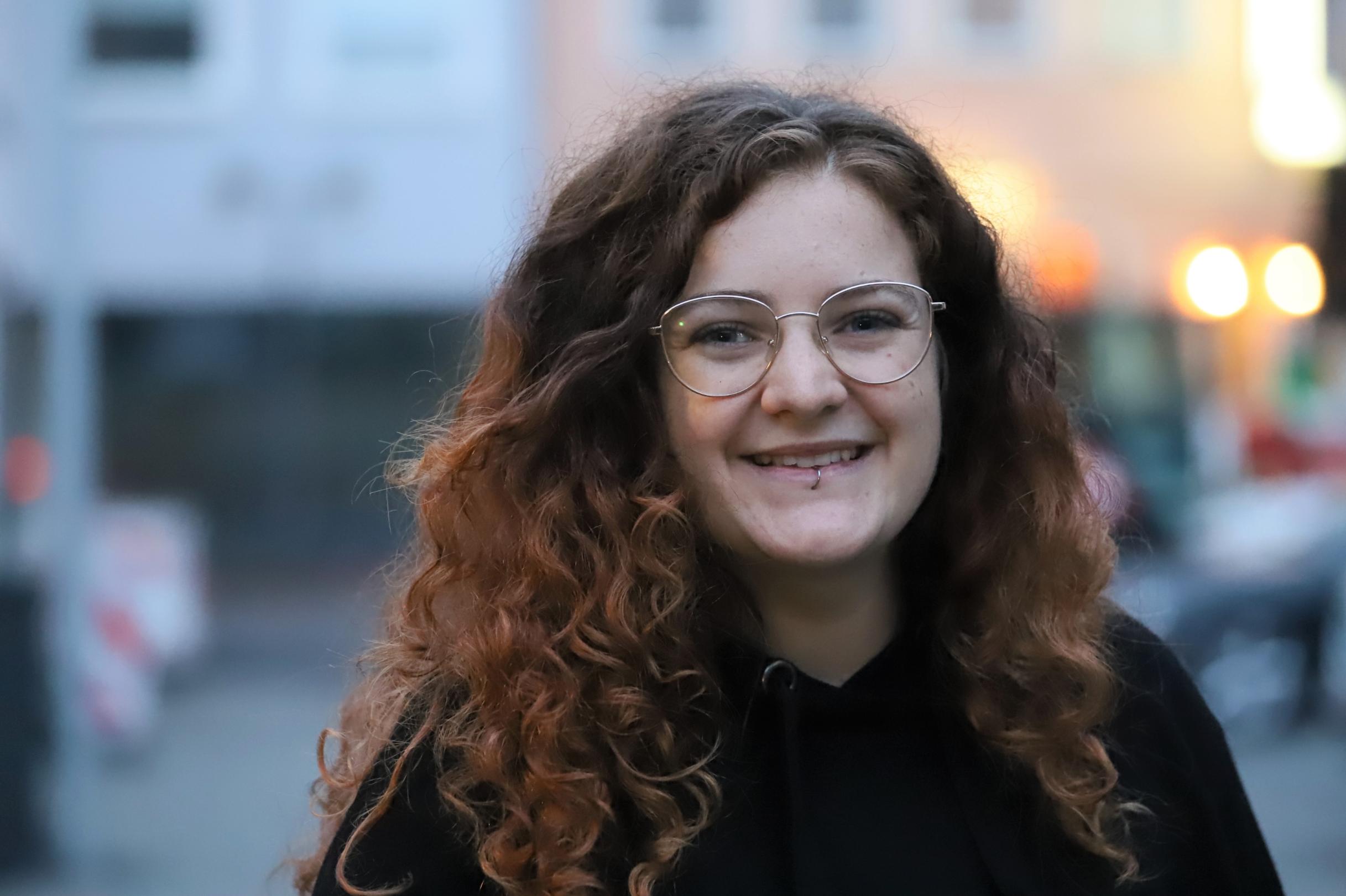 Angelina Seifert ist im Anerkennungsjahr als Erzieherin im Haus der Jugend