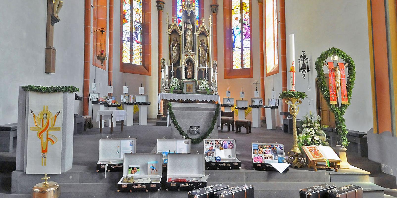 Ausstellung in Lebach 'Einmal Jenseits und zurück'