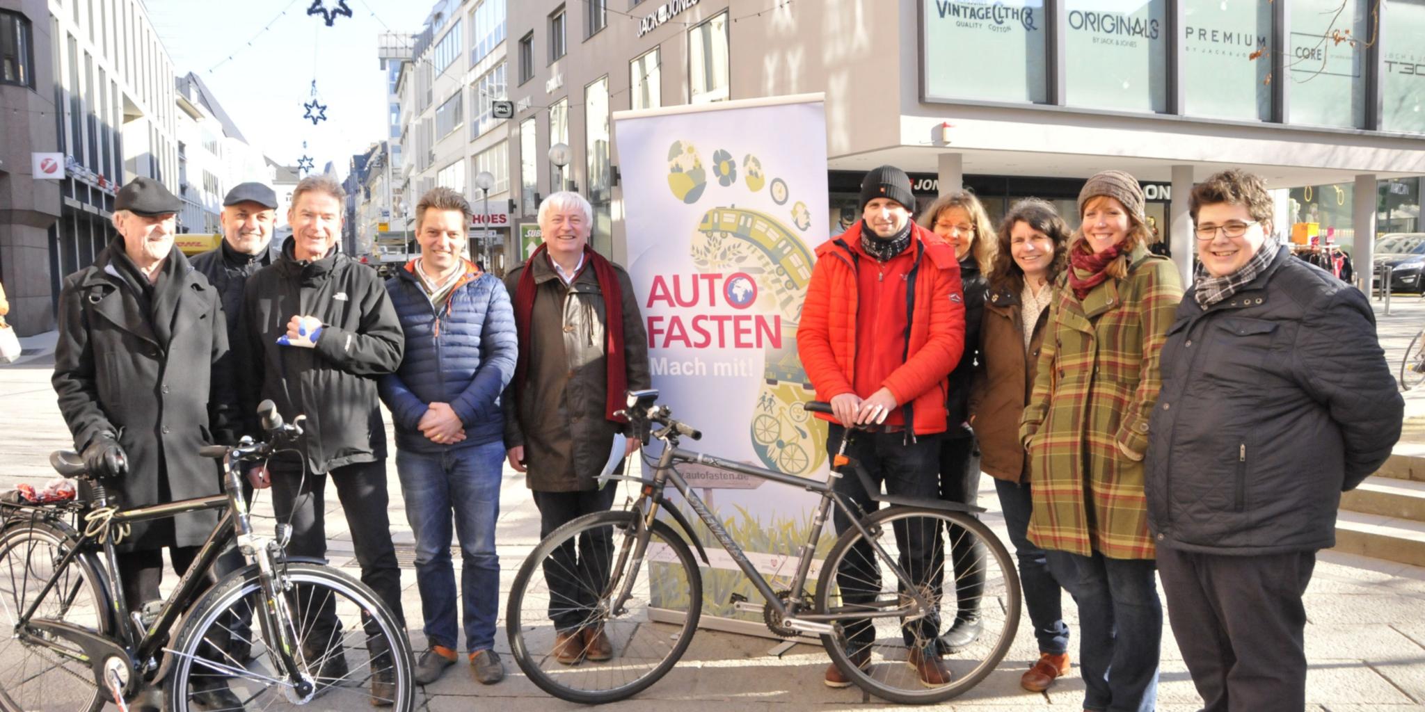Bei der Eröffnung der Aktion in Trier (Foto: Maike Roeber)