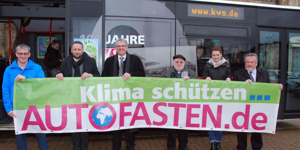 Gruppenfoto zum Aktionsstart