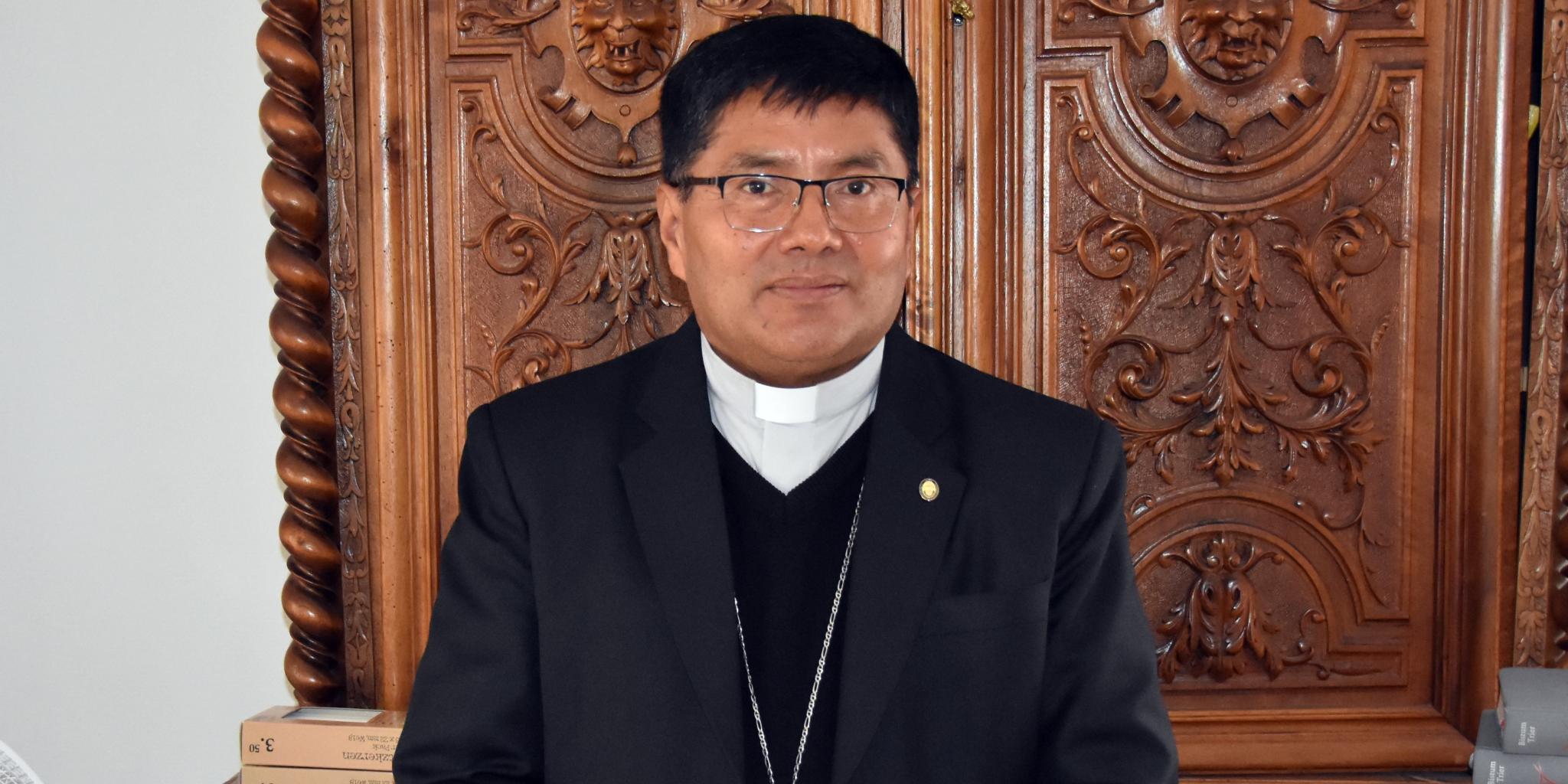 Bischof Jorge Herbas Balderrama aus Aquile/Bolivien war zu Besuch in Völklingen. Foto: Ute Kirch