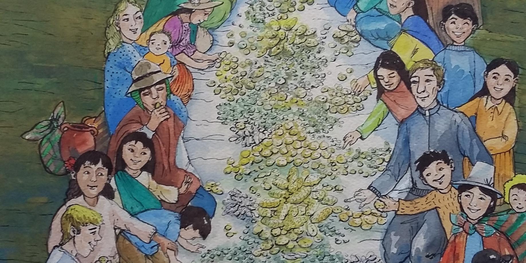 So sieht ein bolivianischer 'Aptati' aus.