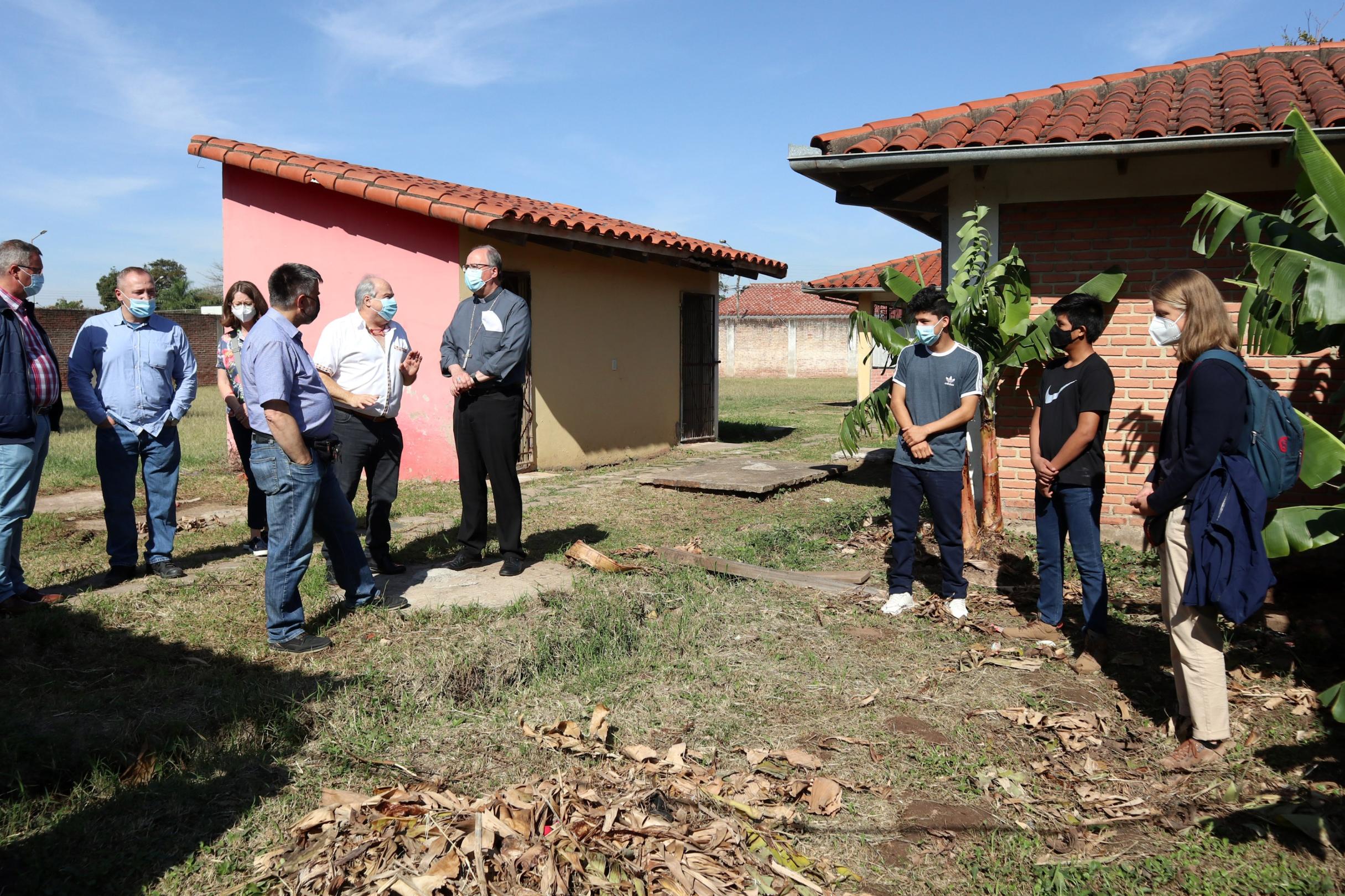 Besuch im Centrum Fortaleza (Foto: J. Fröder/Bistum Trier)