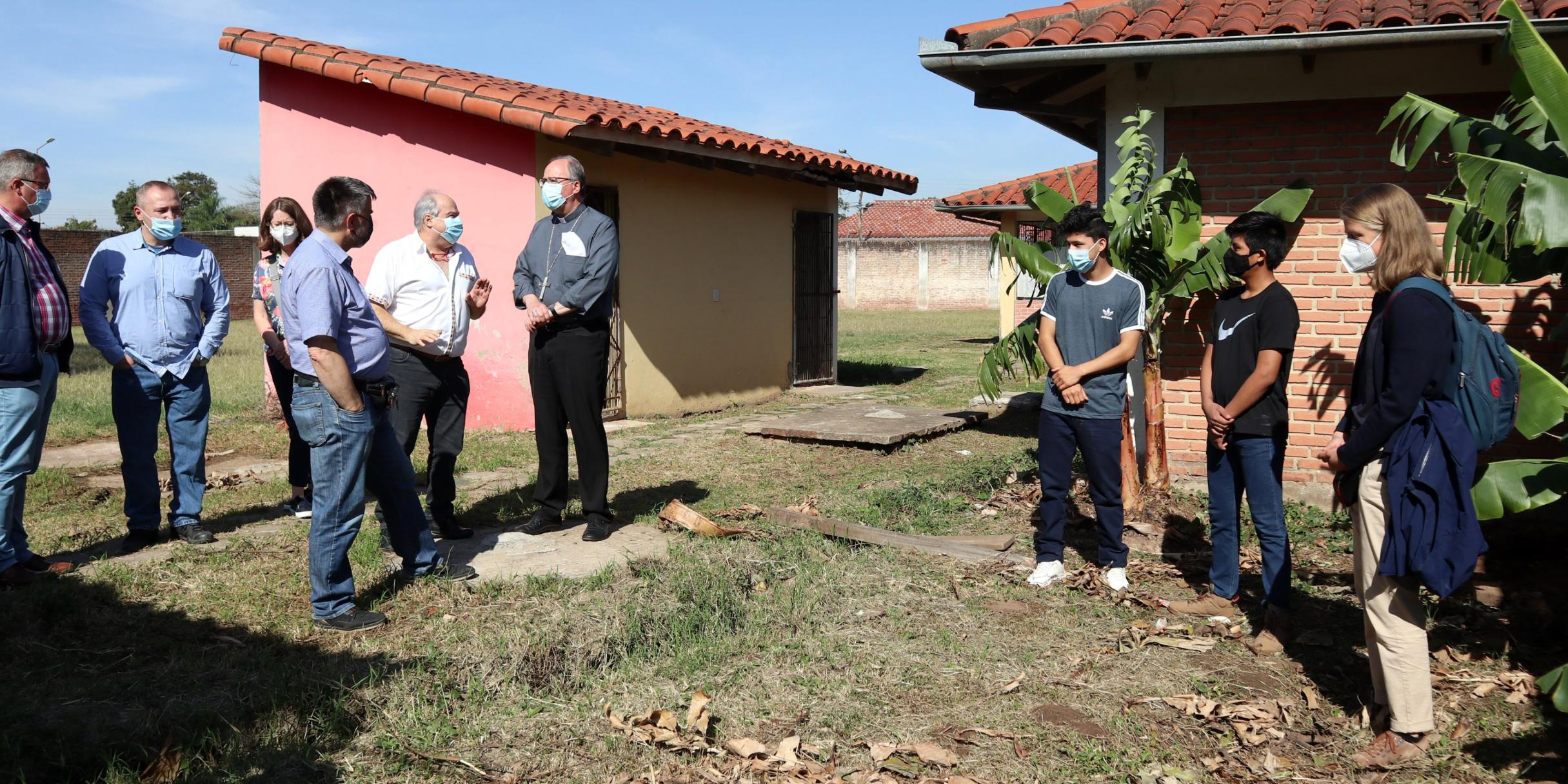Besuch im Centrum Fortaleza (Foto: J. Fröder/Bistum Trier)