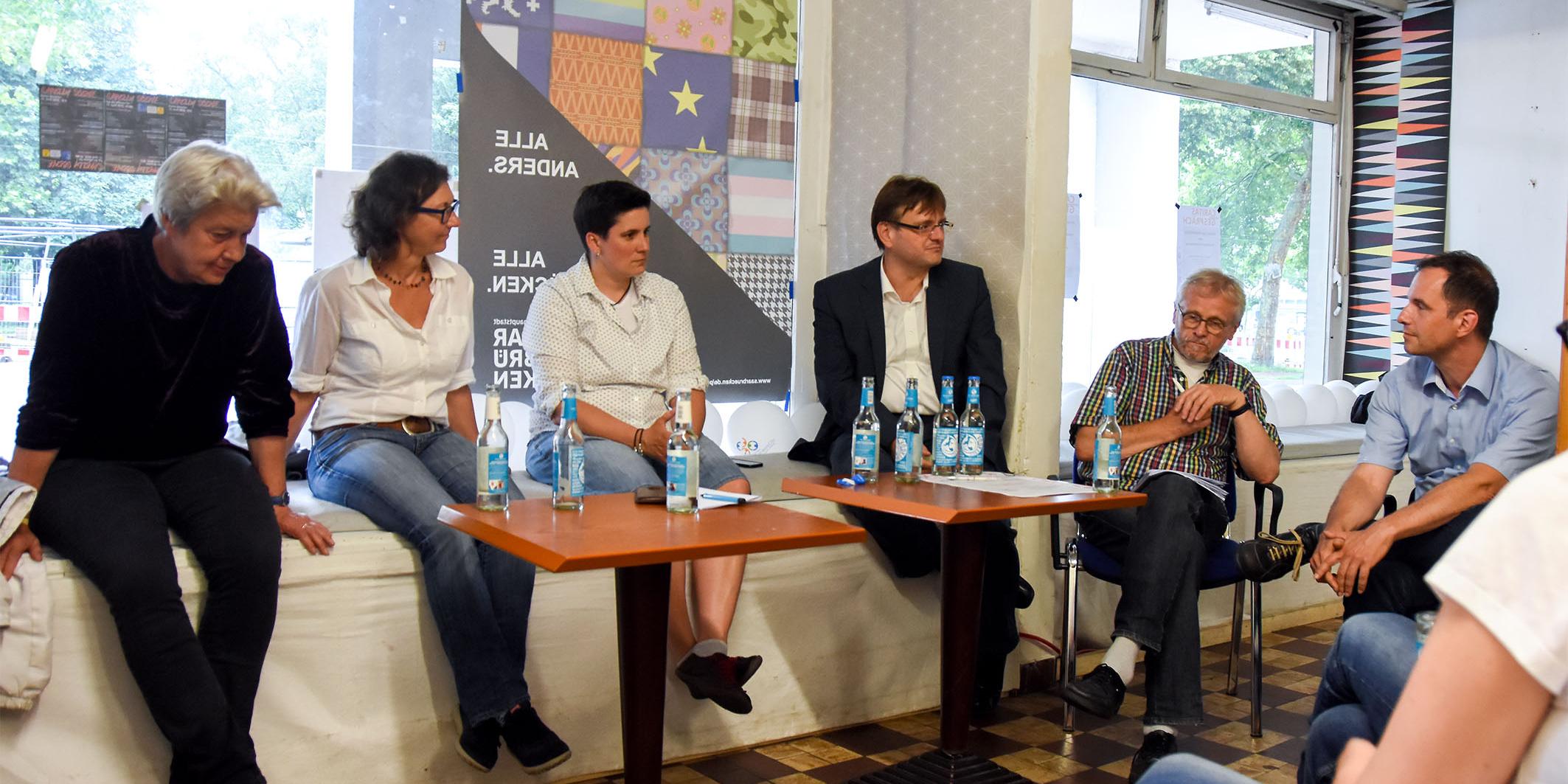 vlnr: Irne Portugall, Irene Krohn, Martina Fries, Christian Otterbach, Albert Ottenbreit, Frank Schmitz