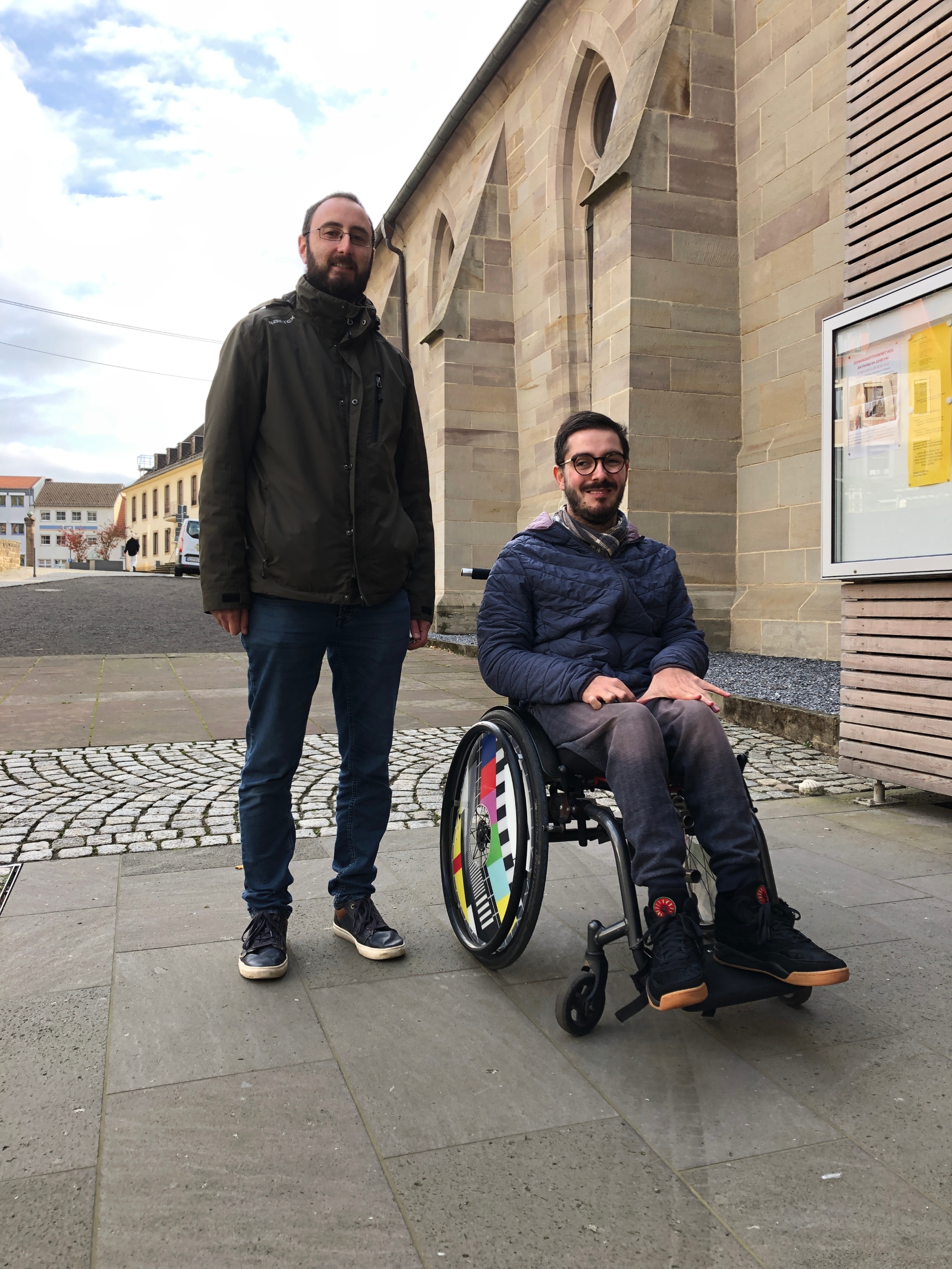 Raphael Collinet und Jerome Laubenthal