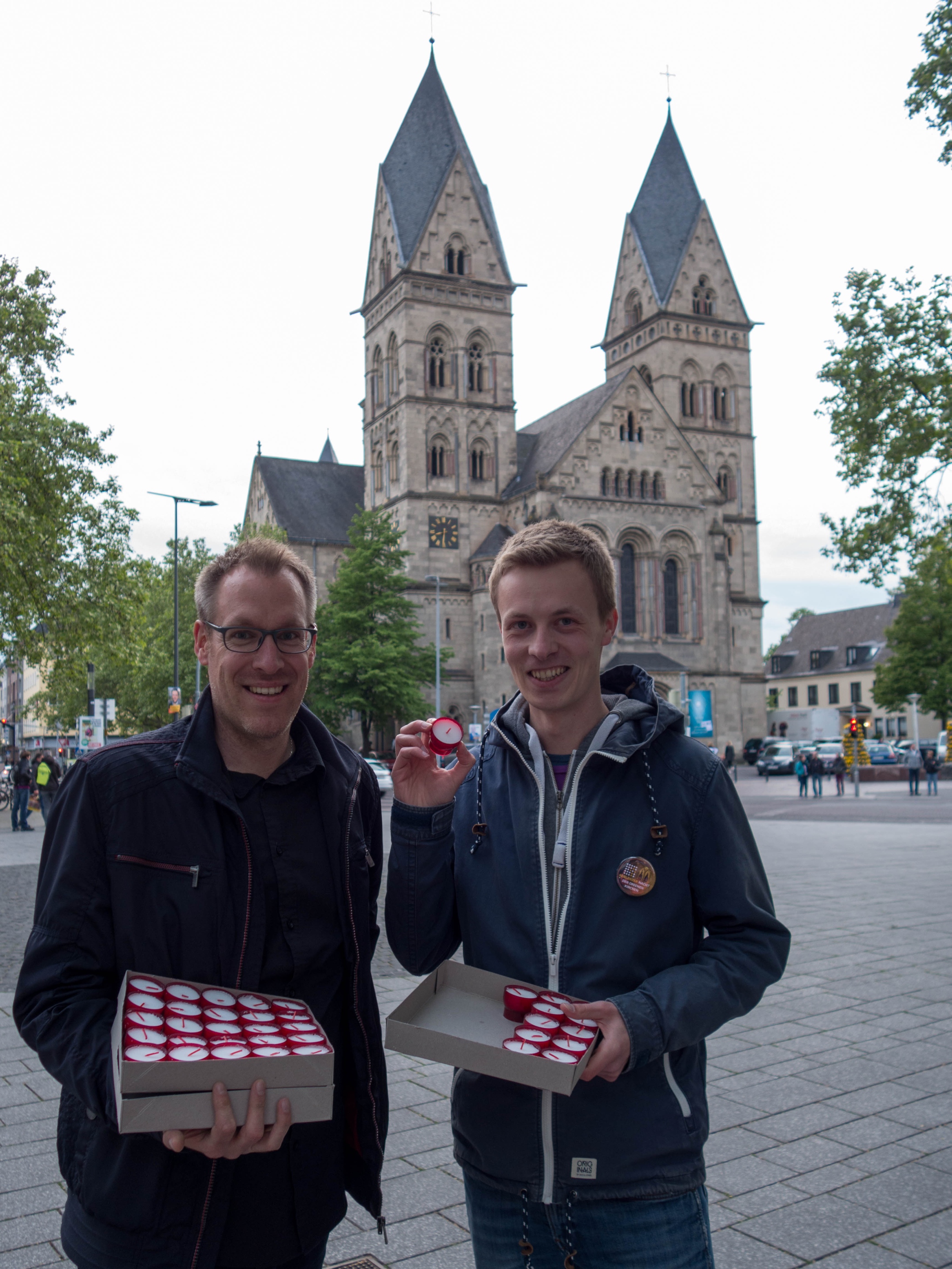 Stefan Laurs (links) und Tobias Wolff