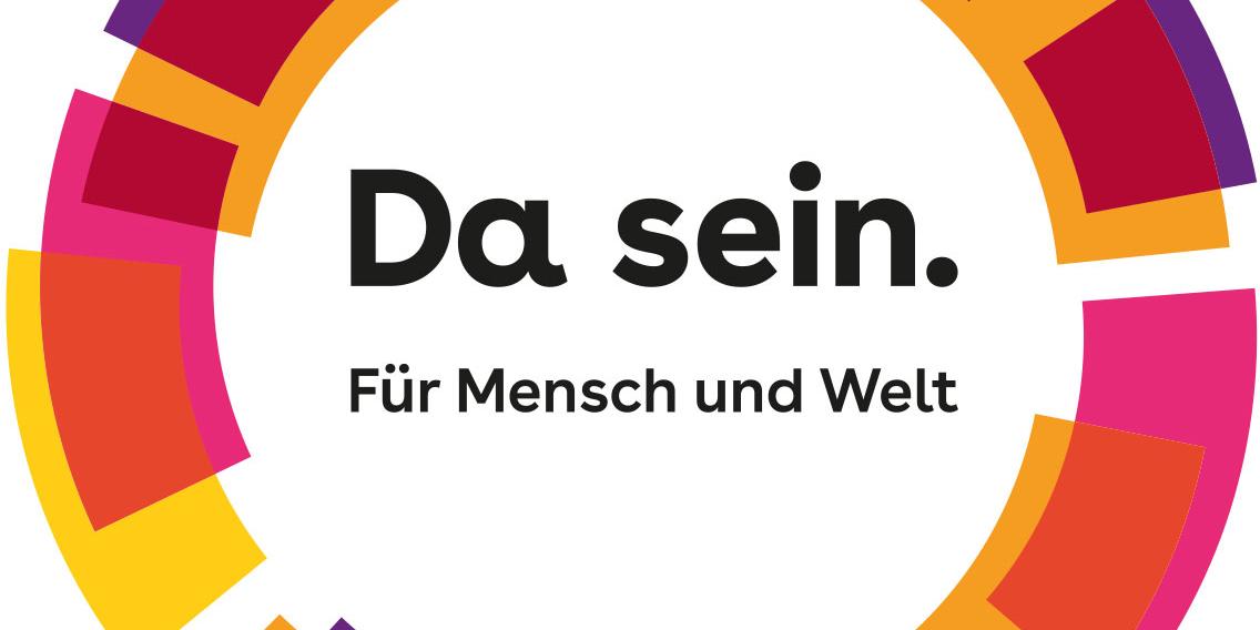 Da sein. Logo Kreismotiv