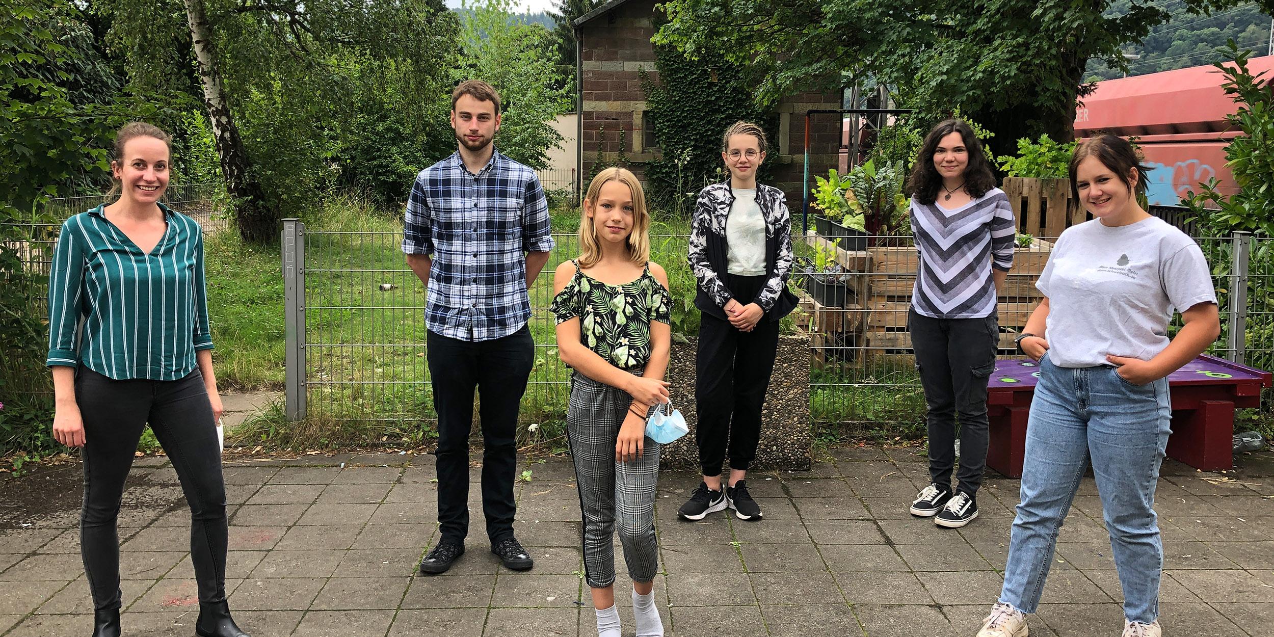 Die Gruppe setzte sich mit der bistumsübergreifenden Aktion „#Demokratie Wählen“ auseinander. (Fotos: Simone Bastreri/Bistum Trier)