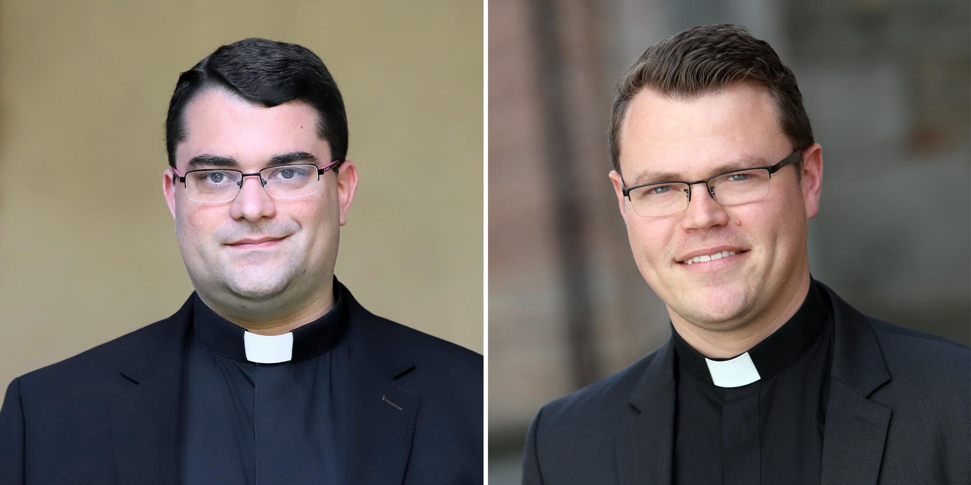 Neue Domvikare: Michael Keller (li.) und Tim Sturm