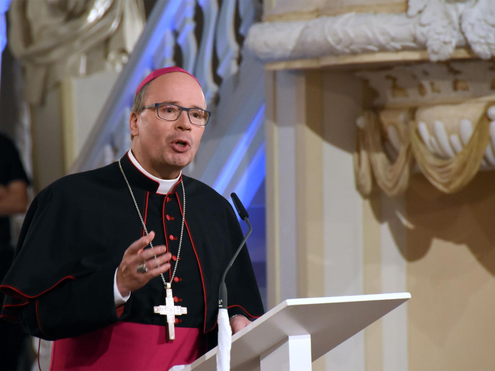 Bischof Ackermann beglückwünschte die evangelischen Christen zum 500. Reformationsjubiläum und betonte die Wichtigkeit der Ökumene