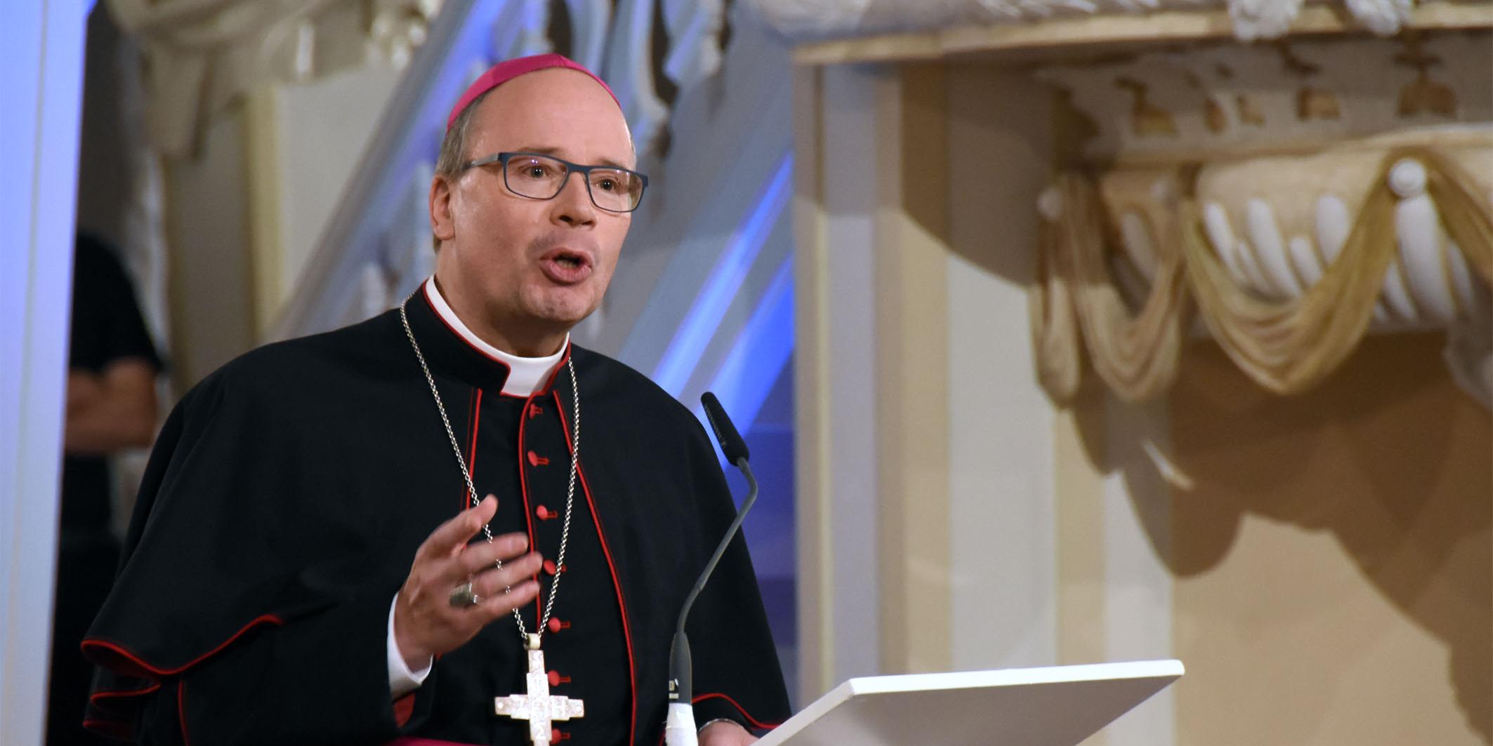Bischof Ackermann beglückwünschte die evangelischen Christen zum 500. Reformationsjubiläum und betonte die Wichtigkeit der Ökumene