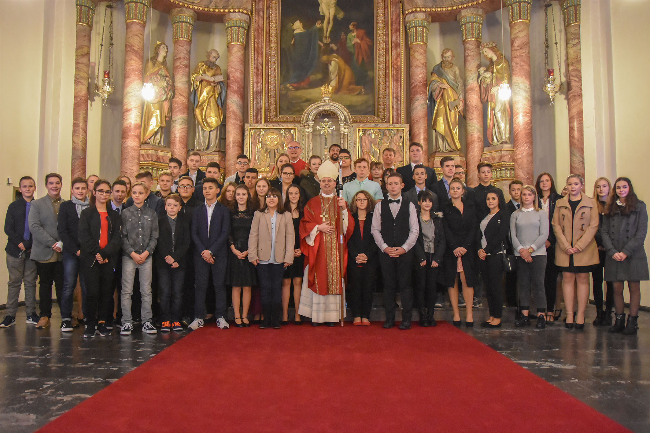 Firmung VK 2017 Gruppenfoto