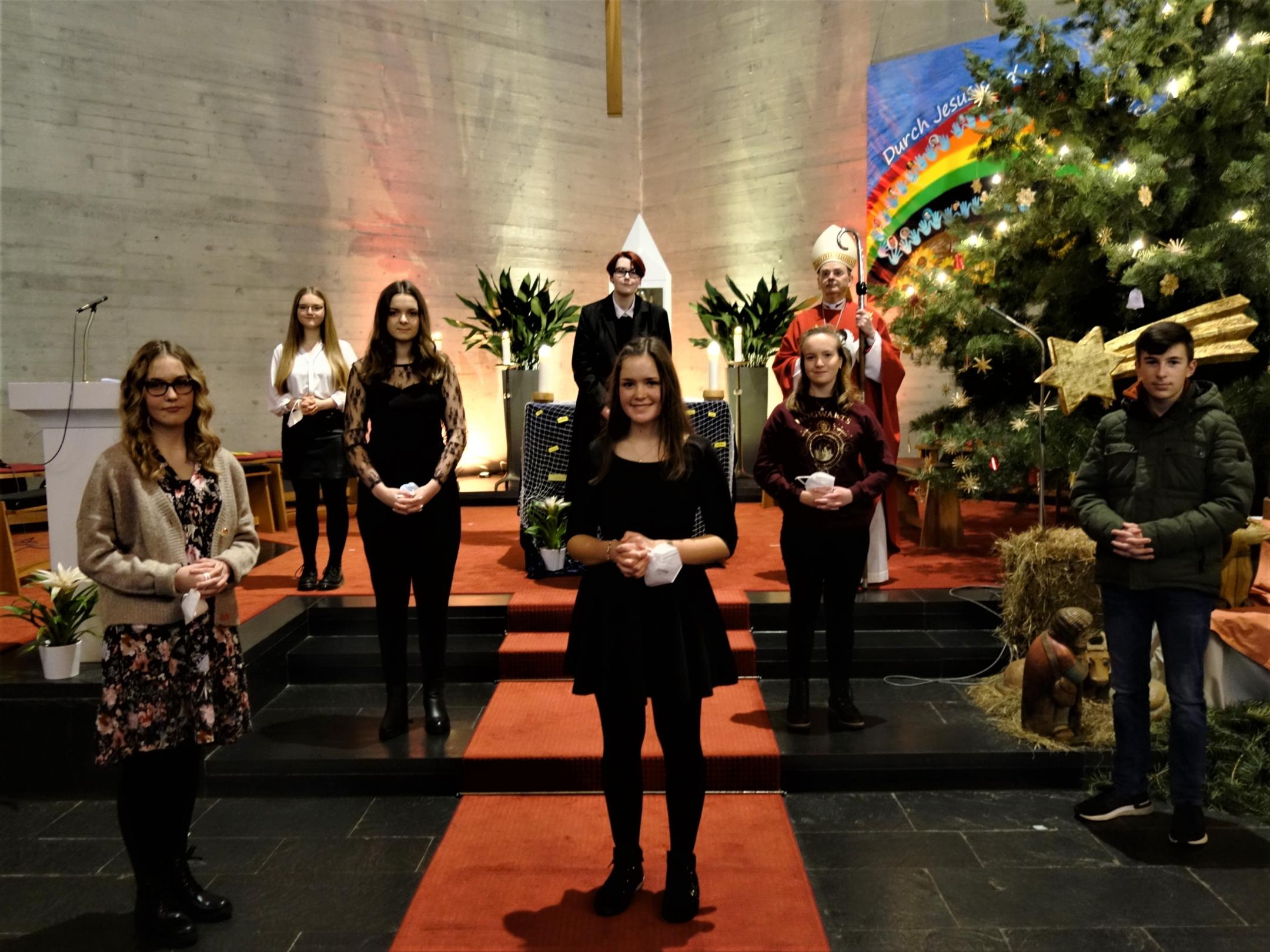 Die Gruppe der Firmlinge, Foto: Julia Fröder