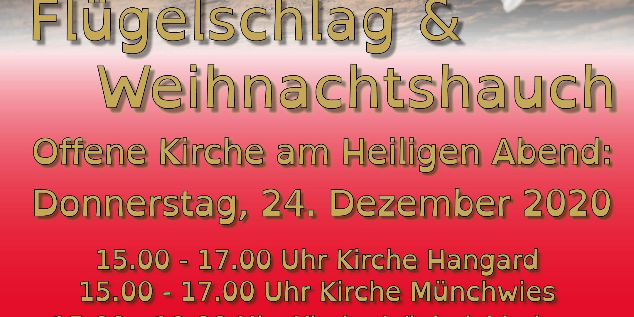 Flugelschlag und Weihnachtshauch