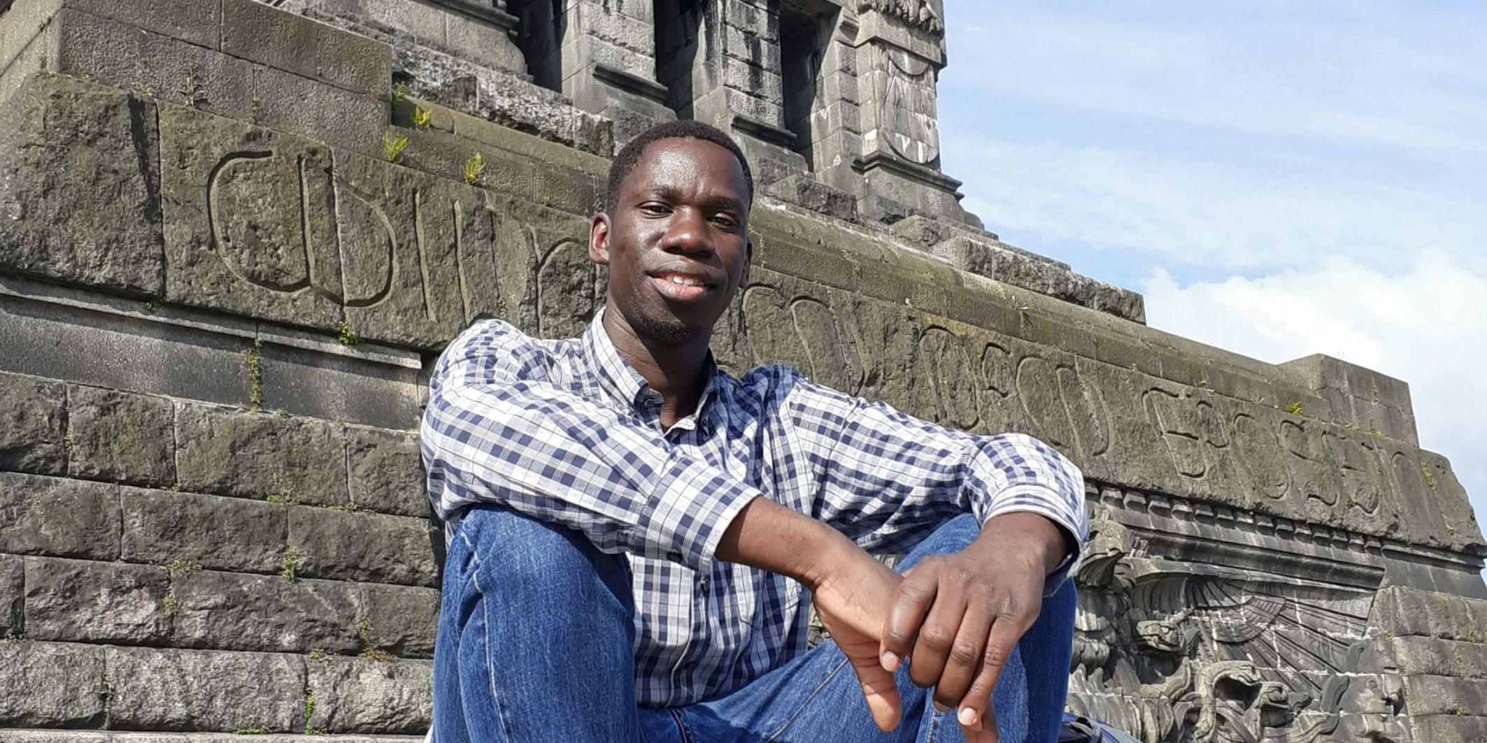 George Rukundo: Von Nyagatare (Ruanda) nach Koblenz ans Deutsche Eck. Foto: Caritasverband Koblenz