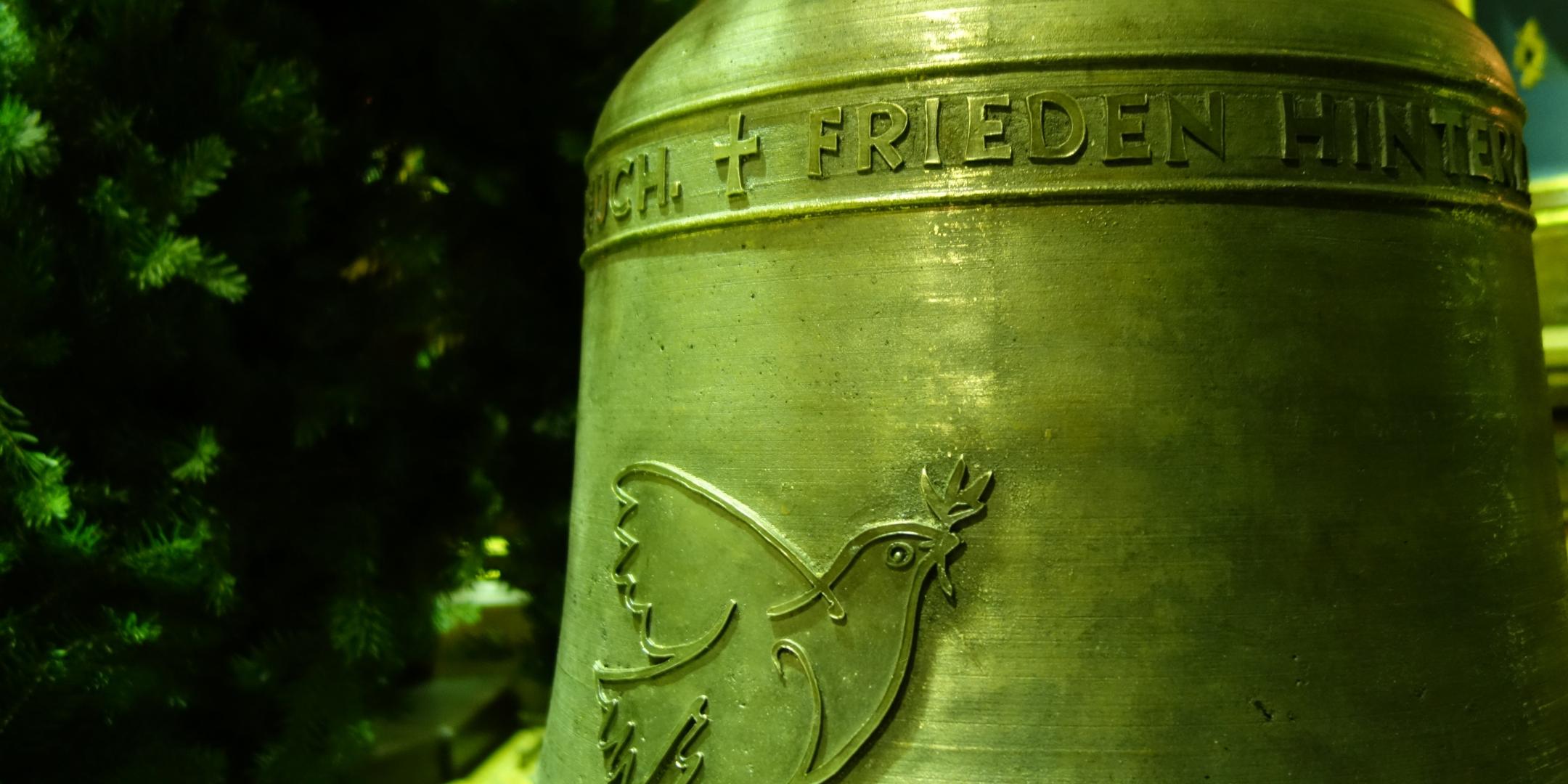 Die neue Friedensglocke. Foto: Julia Fröder/Bistum Trier