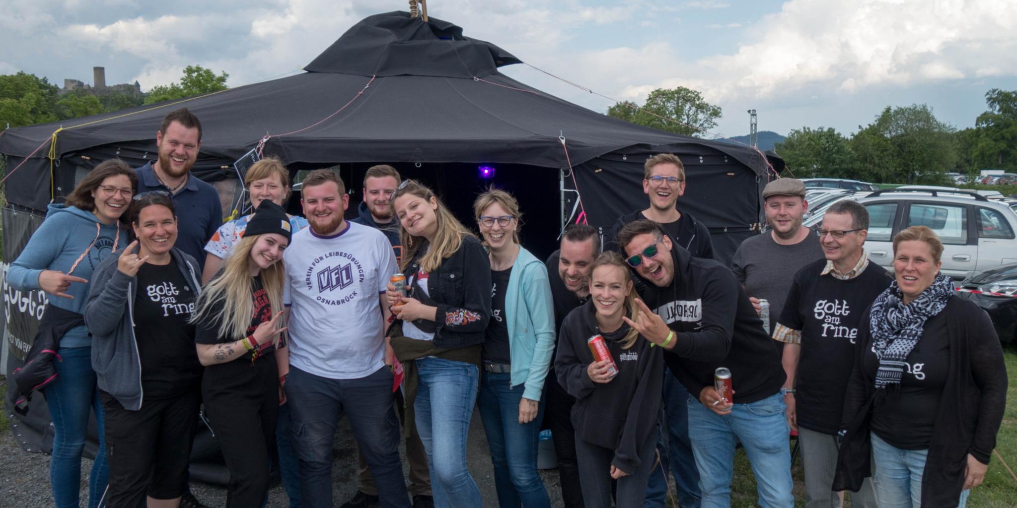 Gute Stimmung herrscht nicht nur auf dem Festivalgelände.