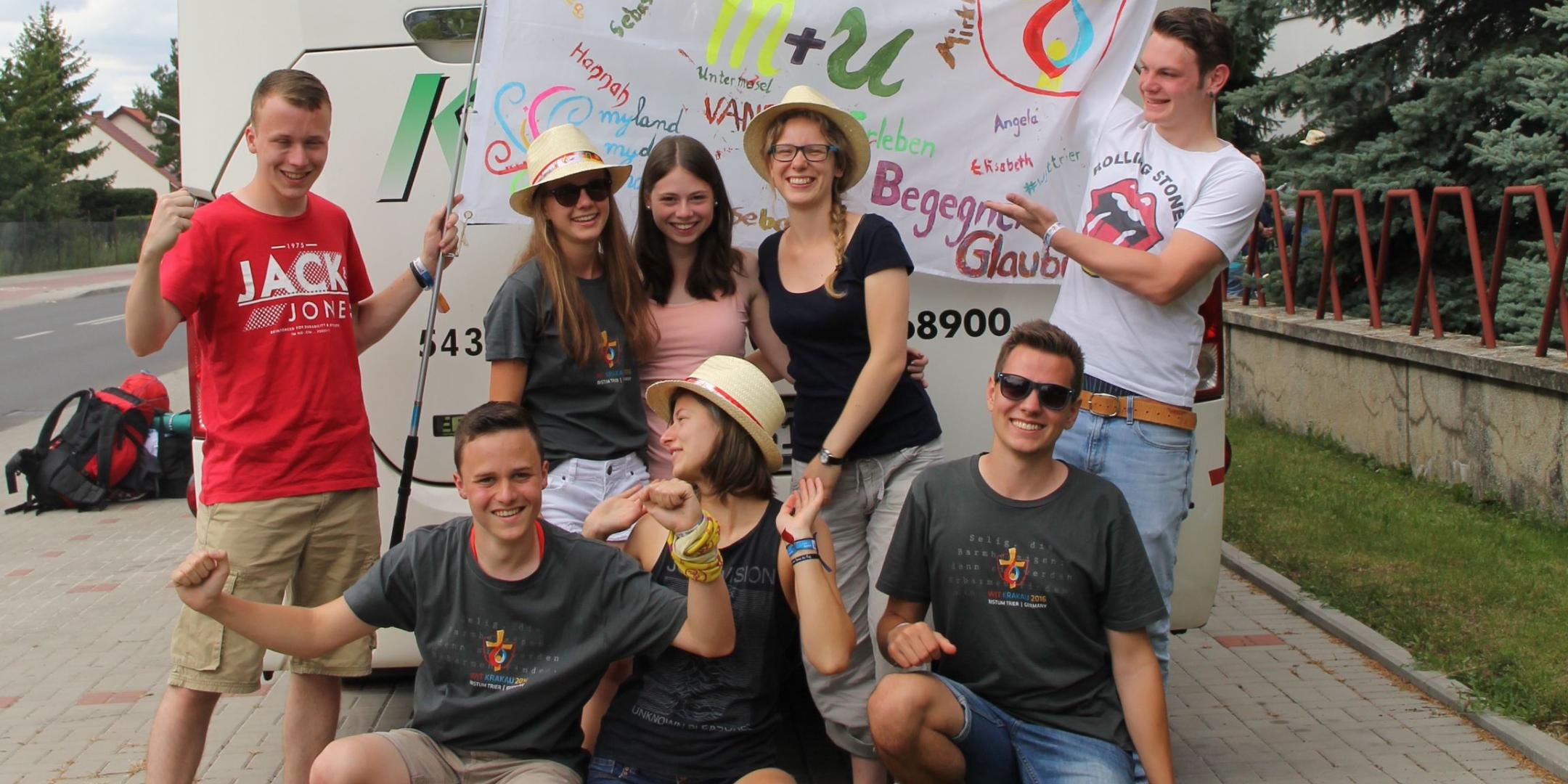 Die Gruppe aus dem Dekanat Maifeld-Untermosel