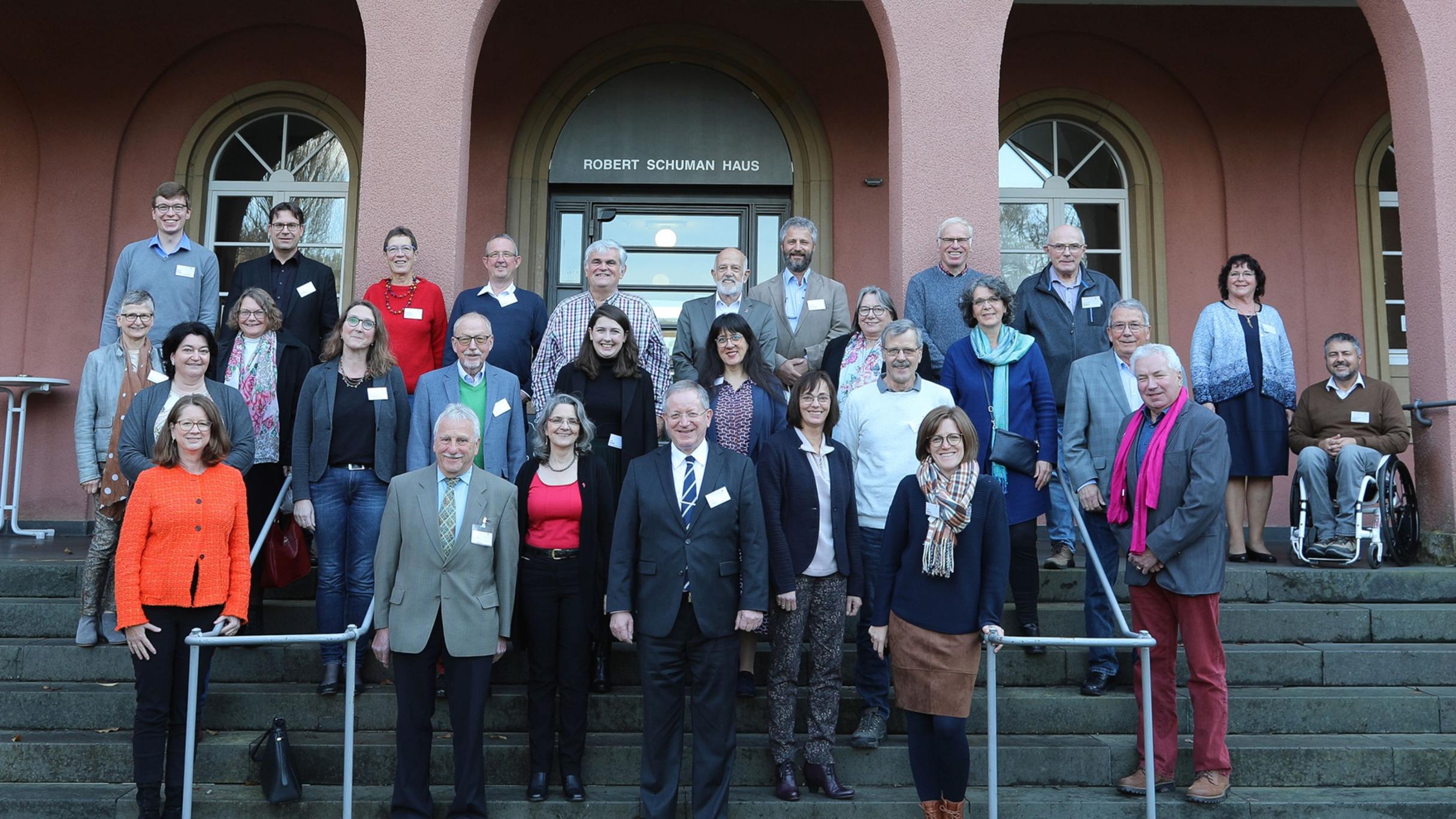 Gruppenfoto des Katholikenrates (Foto: Helmut Thewalt/Bistum Trier)