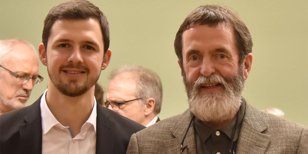 Dominik Holl und Hans Georg Schneider
