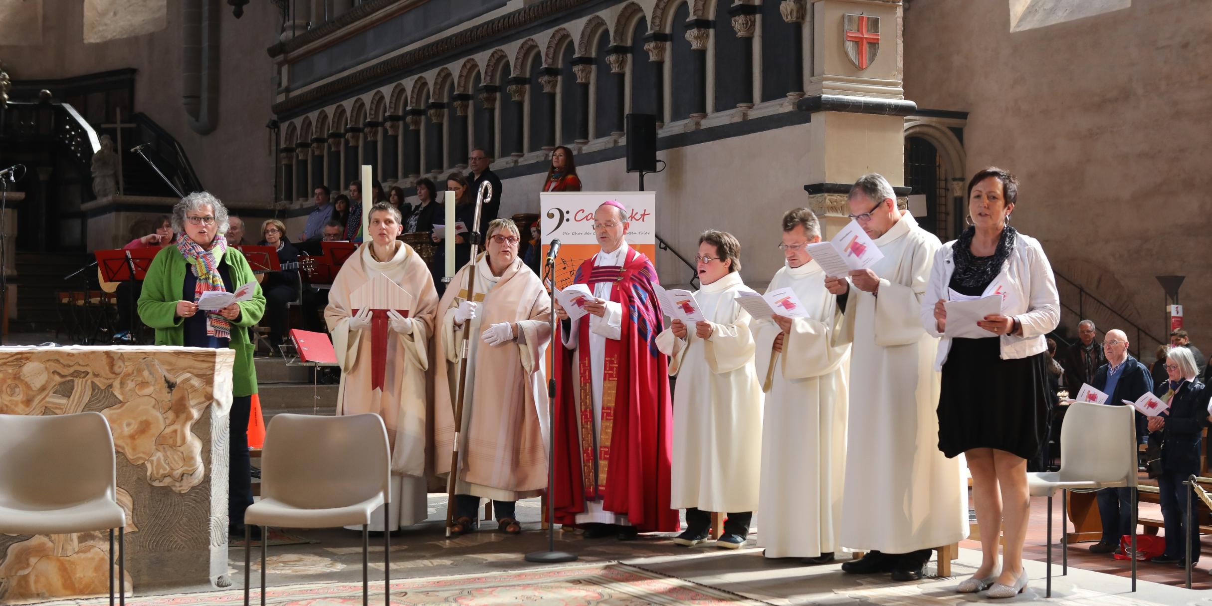 Der gemeinsame Gottesdienst mit Weihbischof Brahm stand am Ende des Tages.