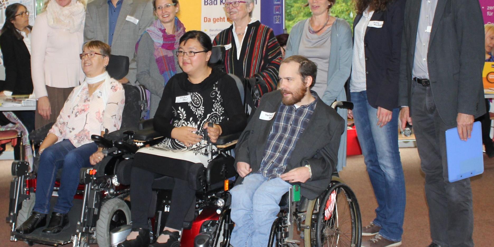 Das Team des Projektes 'Inklusiv leben lernen in Bad Kreuznach'.