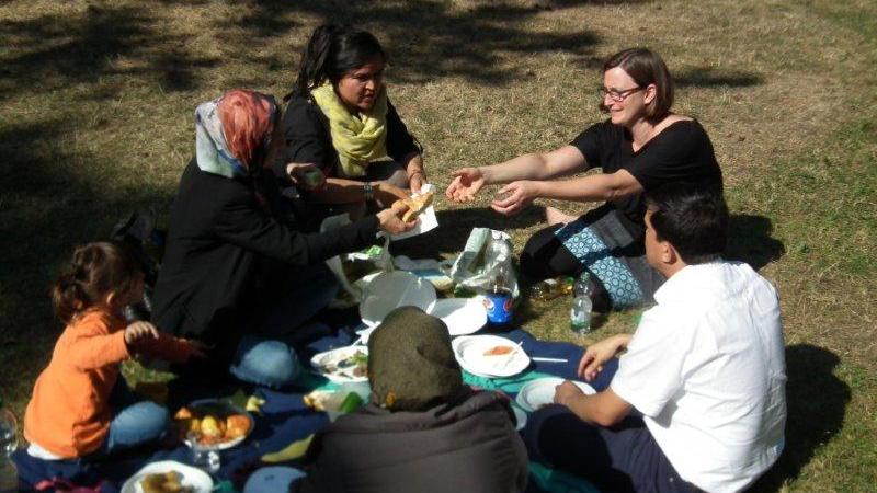 Bei einem gemeinsamen Picknick ließen die Teilnehmer den Ausflug ausklingen.