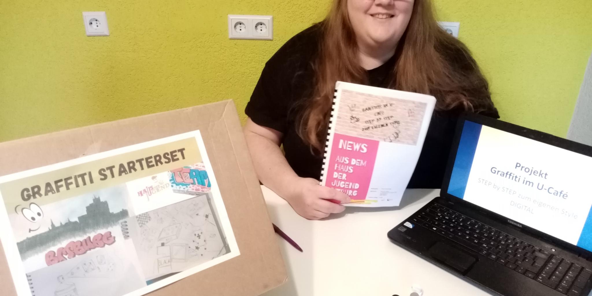 Die Preisträgerin Nicole Hommerding (Foto: Haus der Jugend Bitburg)