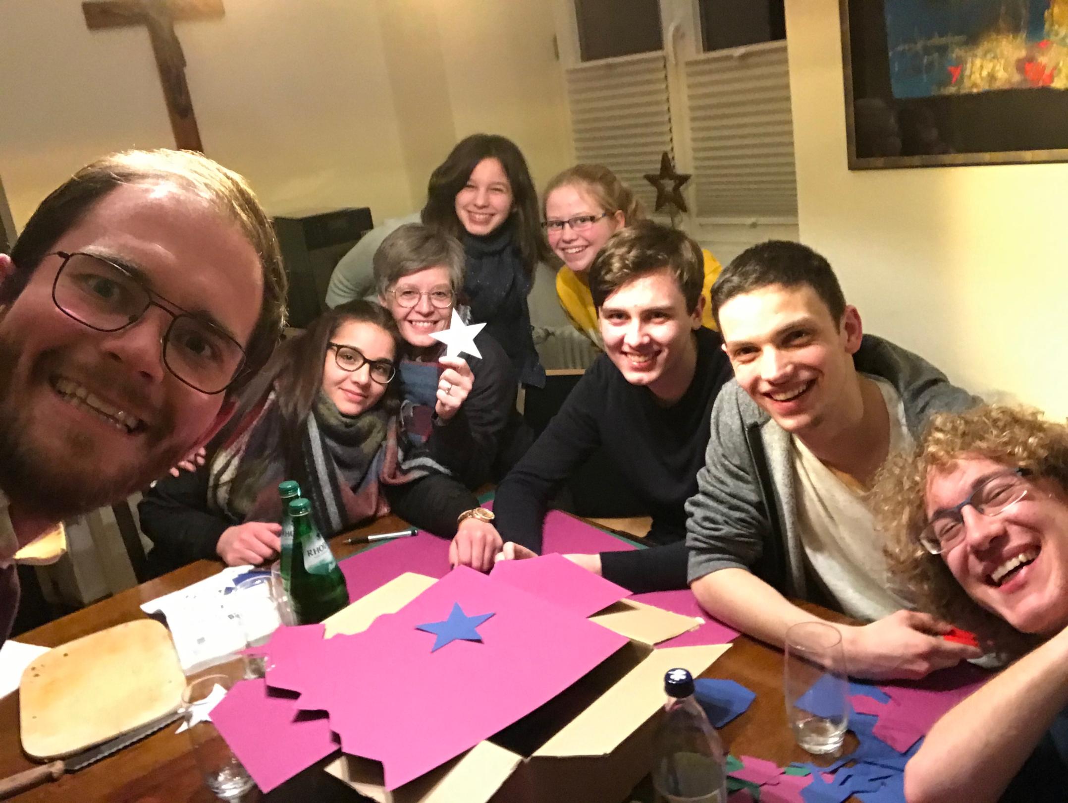 Die Vorbereitungsgruppe von 'Young Spirit' (noch vor der Corona-Pandemie). Foto: Vivien Christl