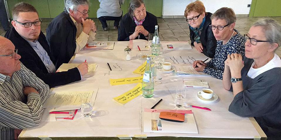 Gruppenarbeit beim KAB-Landesbezirkstag