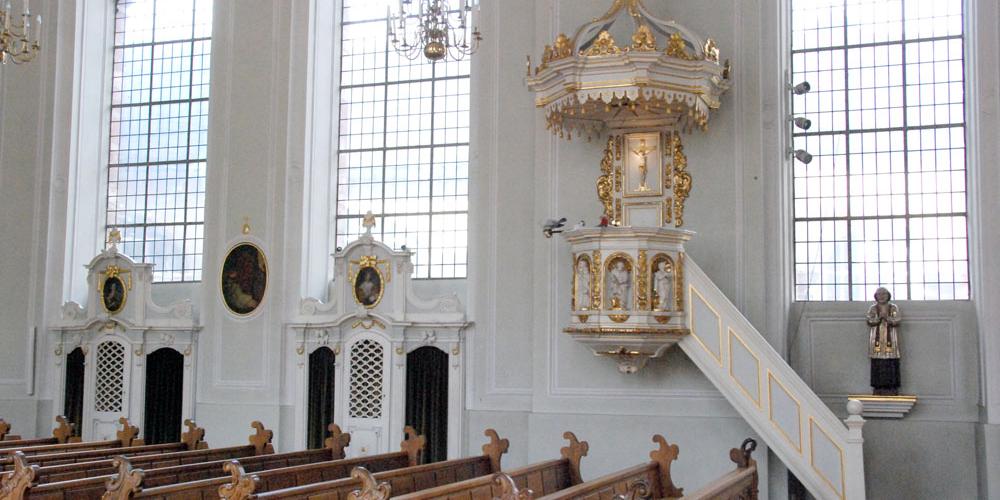 Kanzel in der Basilika St. Johann