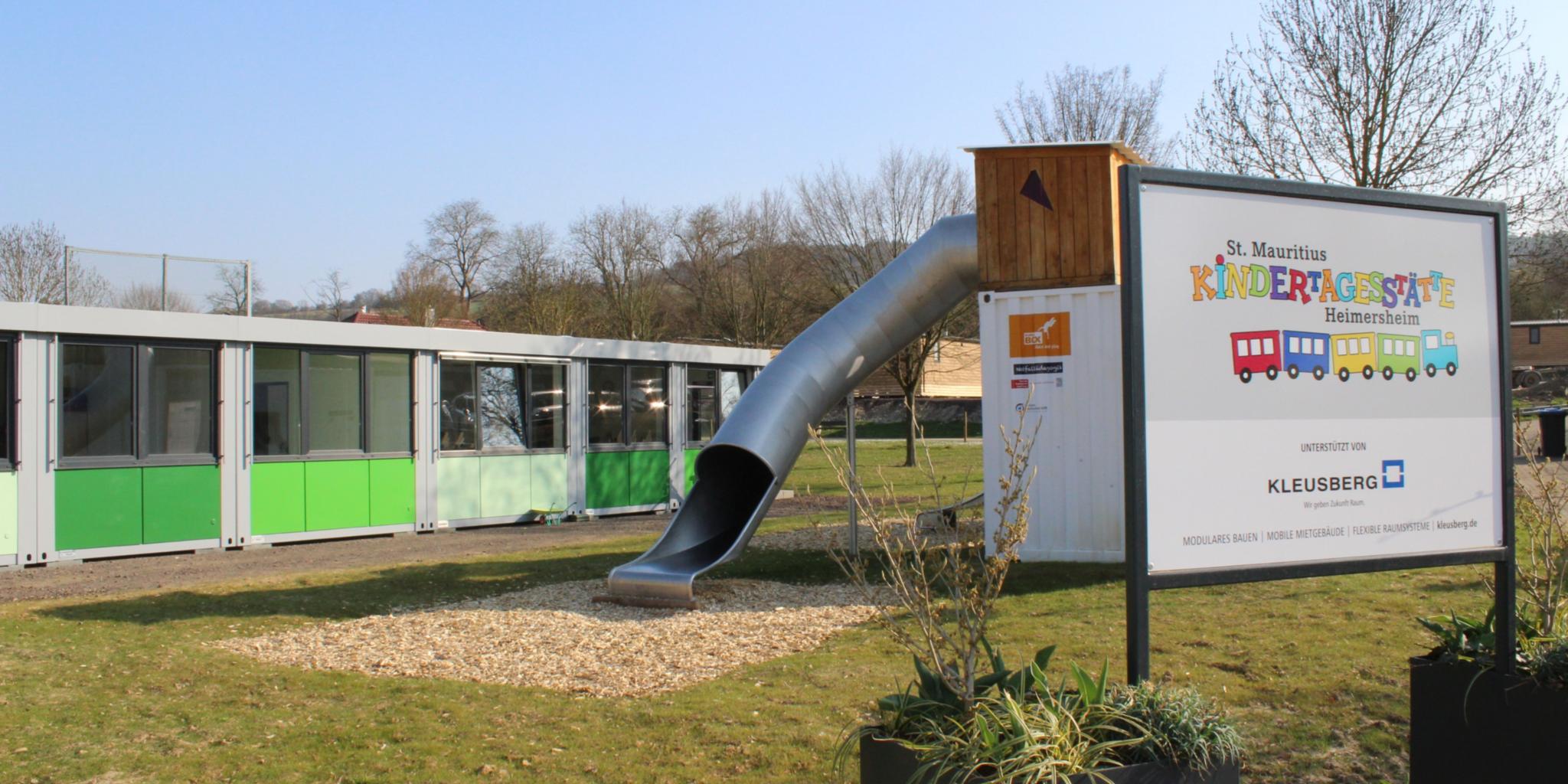 Das Provisorium der katholischen Kita Heimersheim (Foto: Katholische KiTa gGmbH Koblenz)