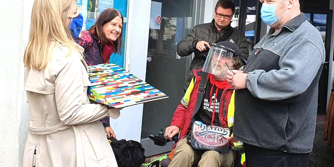 Im Saarland gibt es schon die ersten LEGO-Rampen.