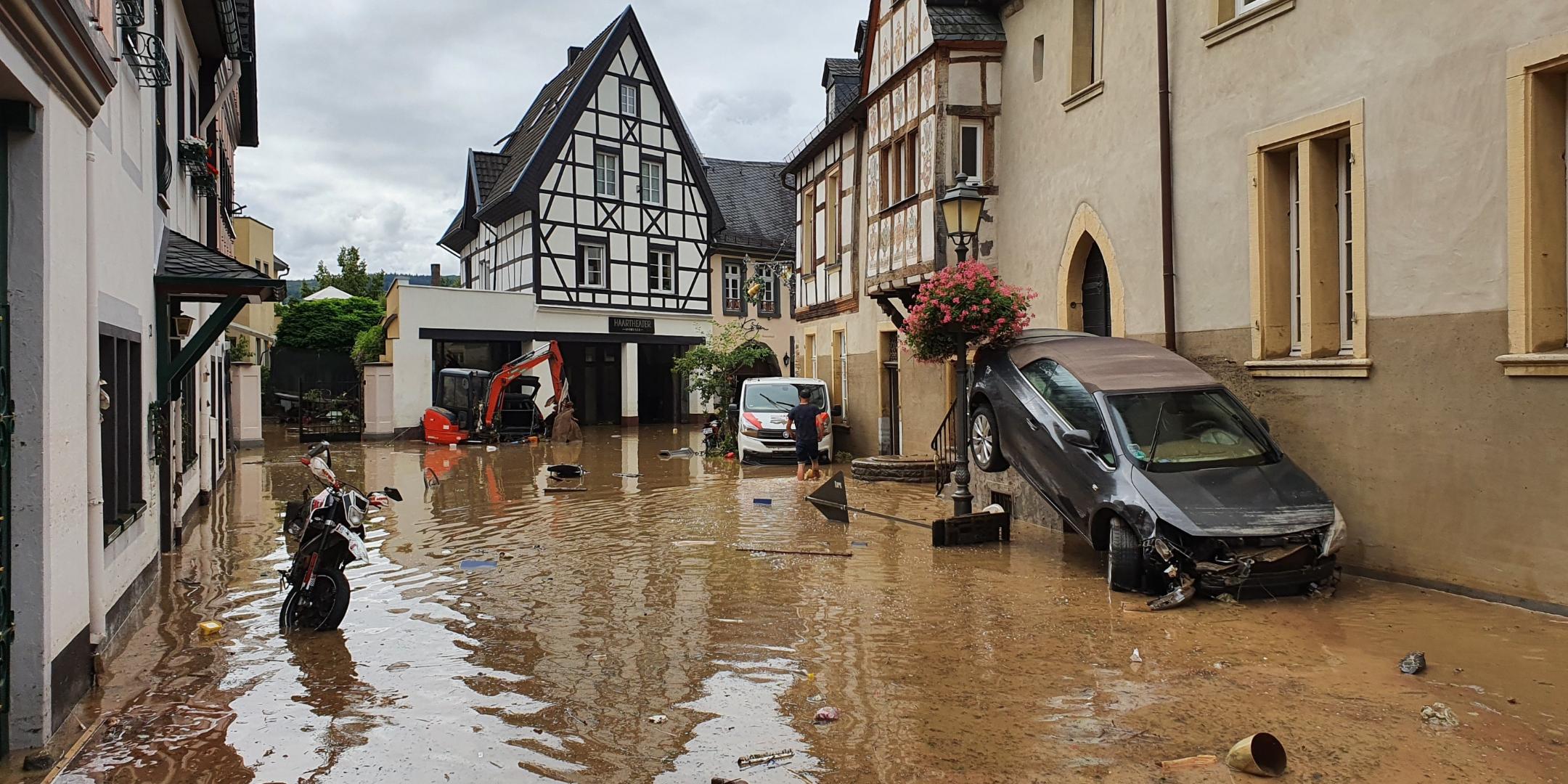 Die Johannes-Müller-Straße in Ahrweiler, die sich in direkter Nähe zur Lebensberatung befindet. Foto: Lebensberatung Ahrweiler