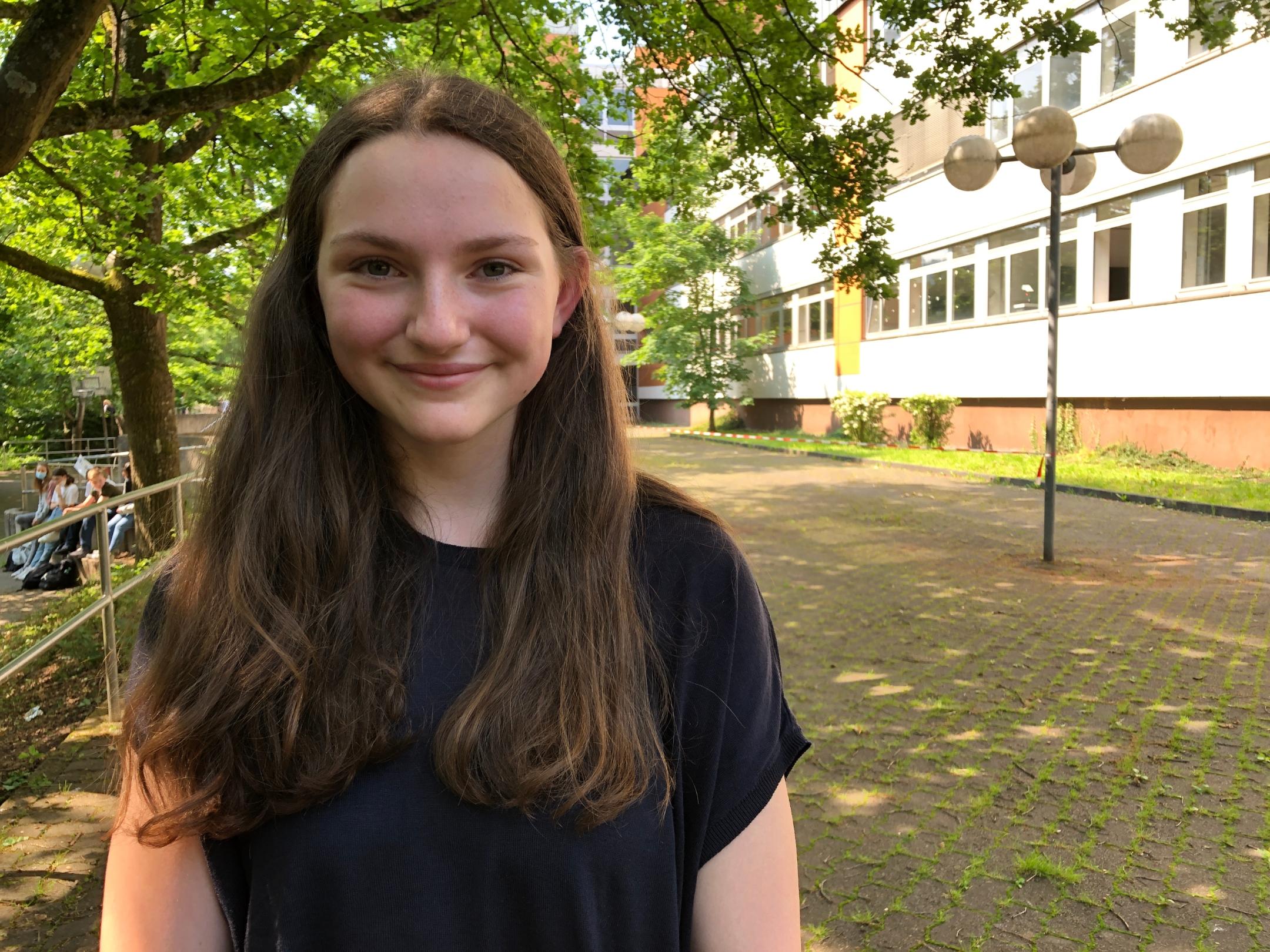 Leonie aus Kinheim-Kindel möchte erst die Realschule beenden und danach Fachabitur machen