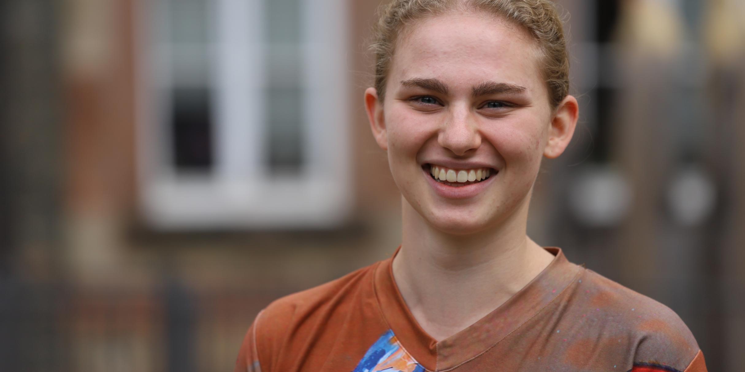 Die 19-jährige Marie Hagenbourger aus St. Wendel Foto: Inge Hülpes
