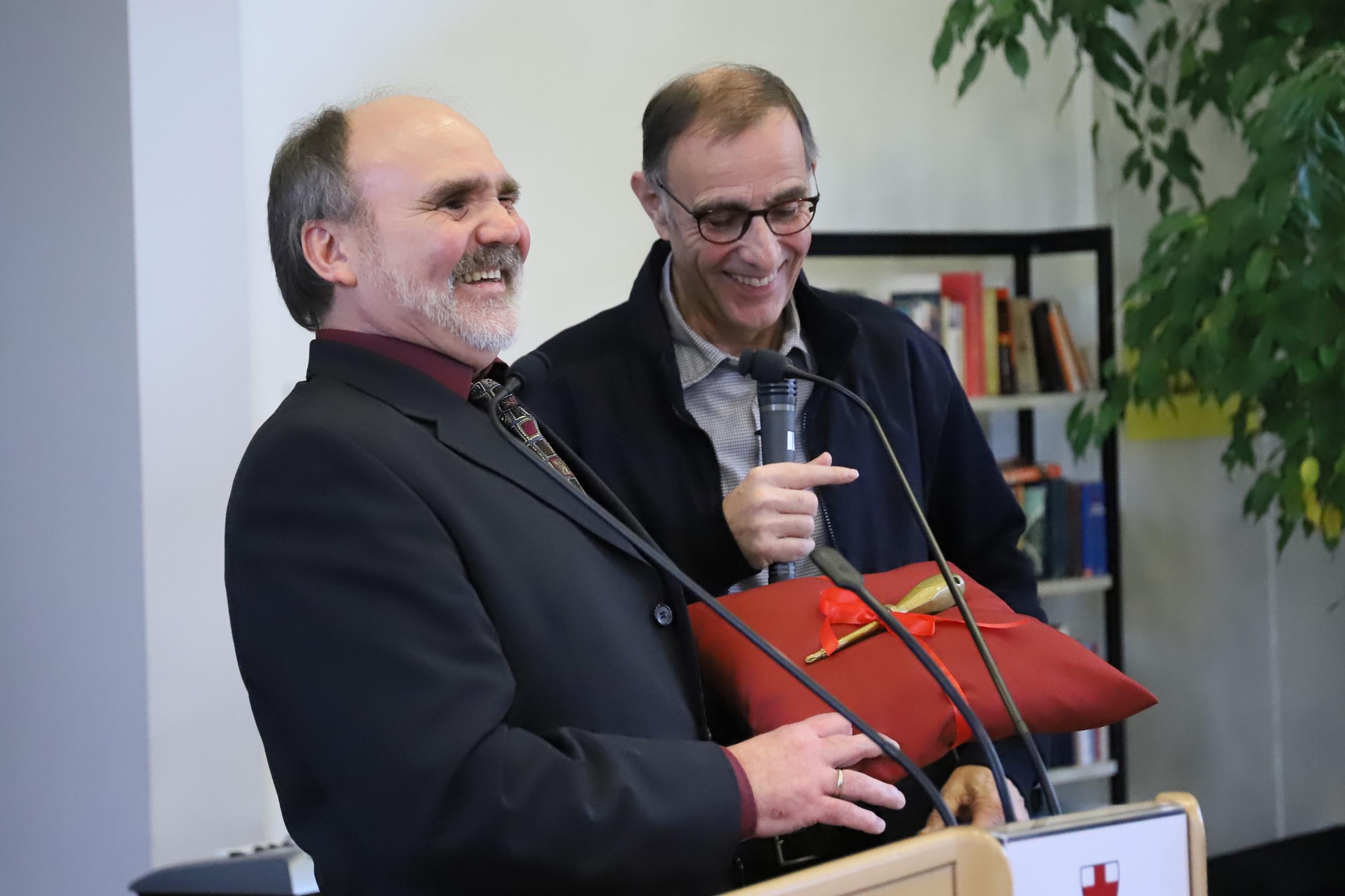 Martin Ludwig und Thomas Alt (rechts)