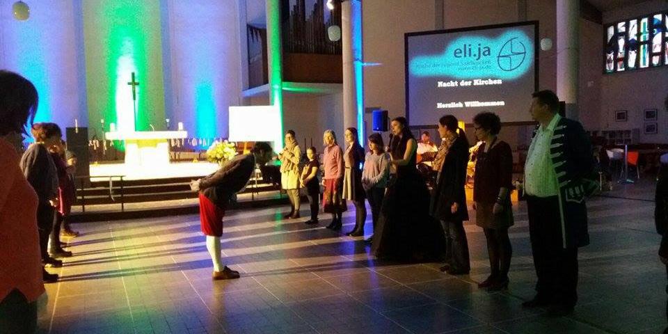 In der Saarbrücker Kirche der Jugend 'eli.ja' wurde getanzt und es gab Essen aus Eritrea