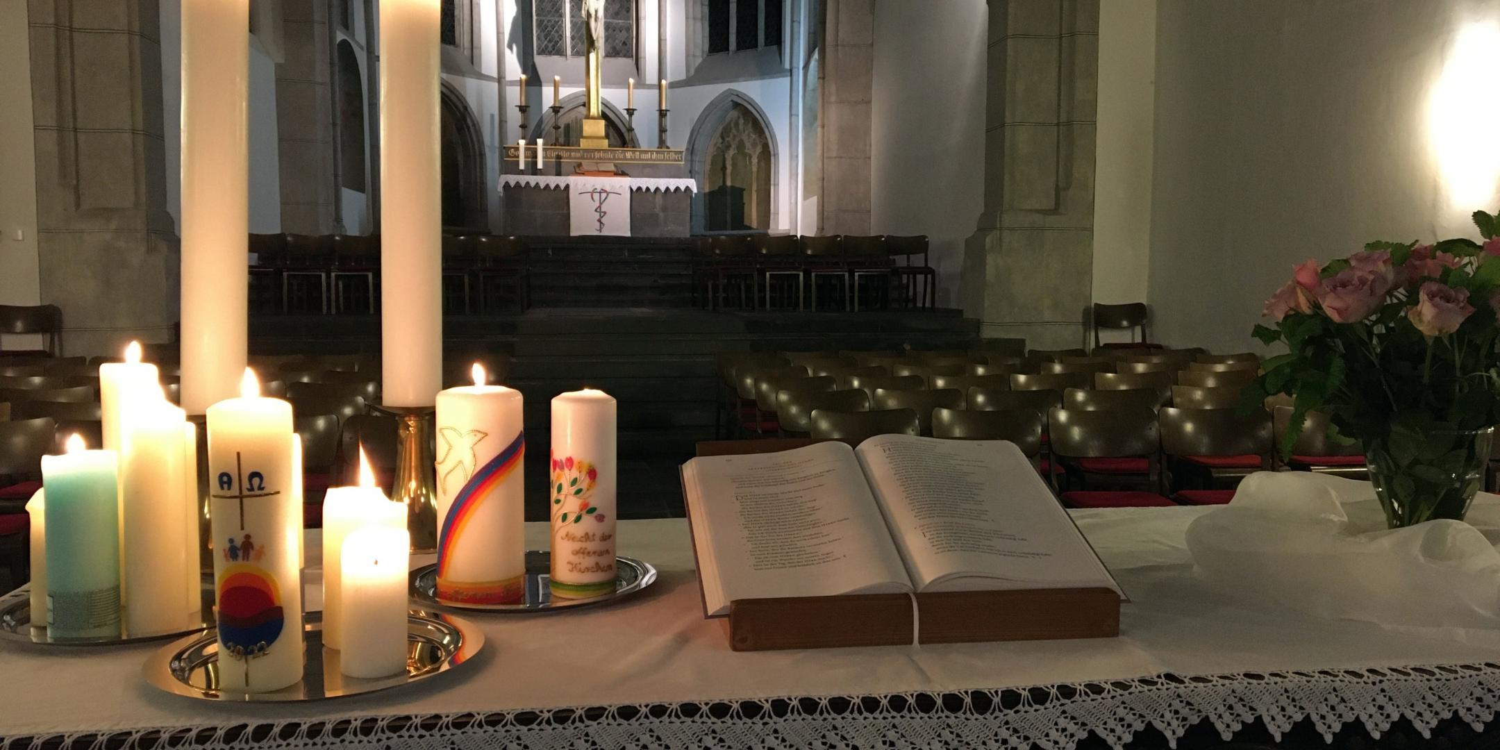 Den Abschluss der Nacht bildet traditionell das ökumenische Gebet für die Stadt in der Florinskirche